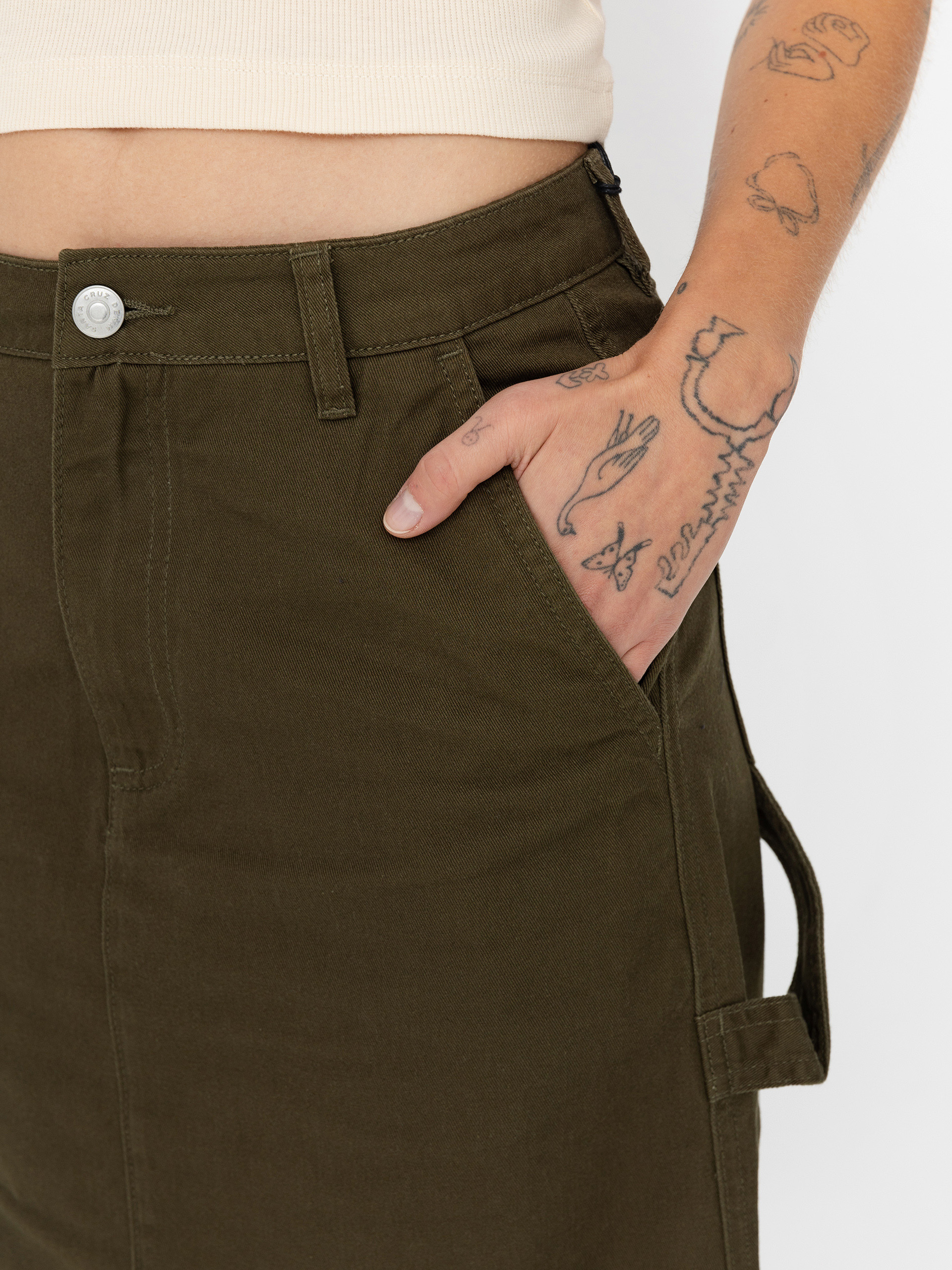 Santa Cruz Classic Carpenter Wmn Skirt (khaki)