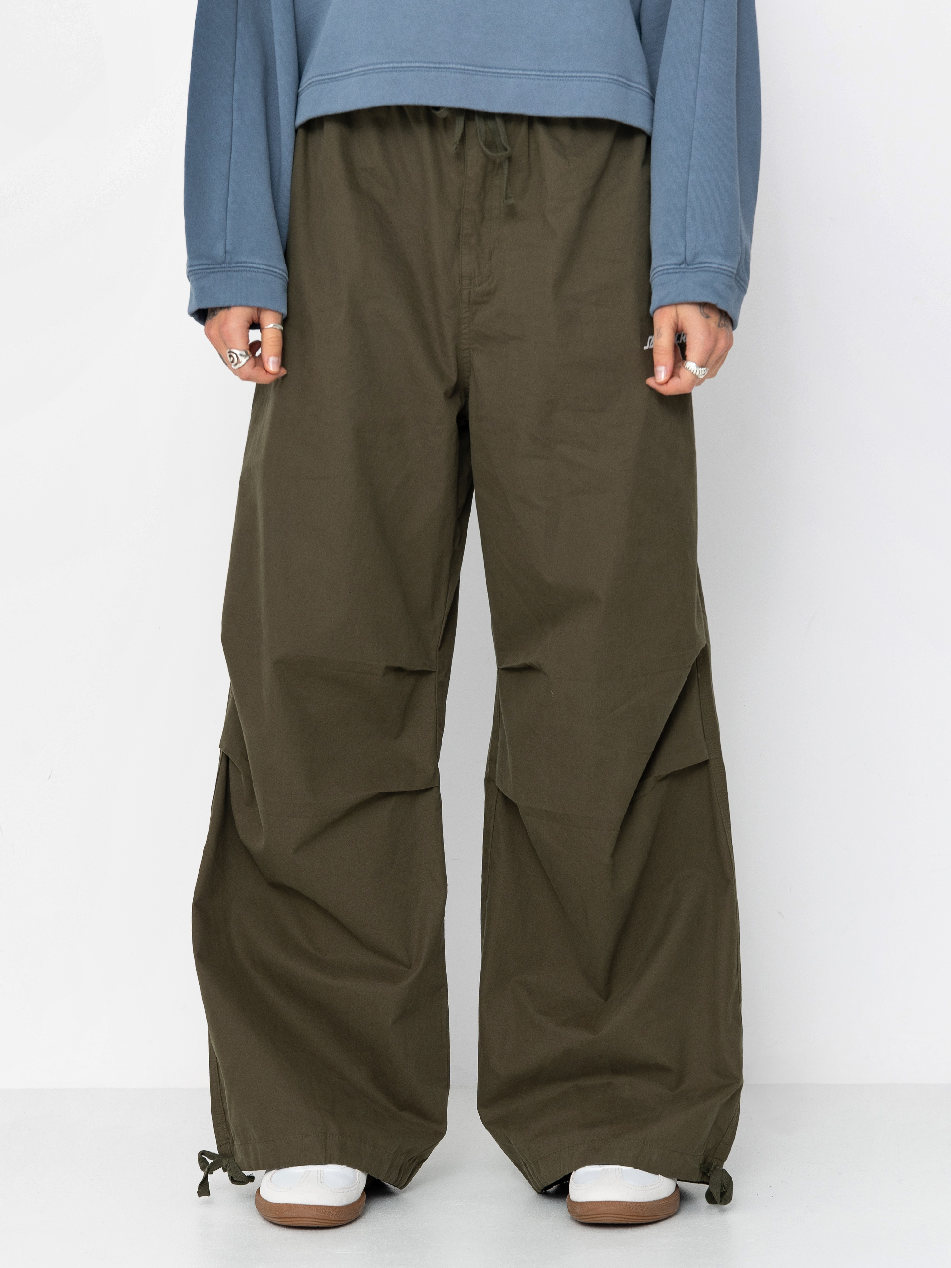 Santa Cruz Strip Parachute Wmn Pants (khaki)