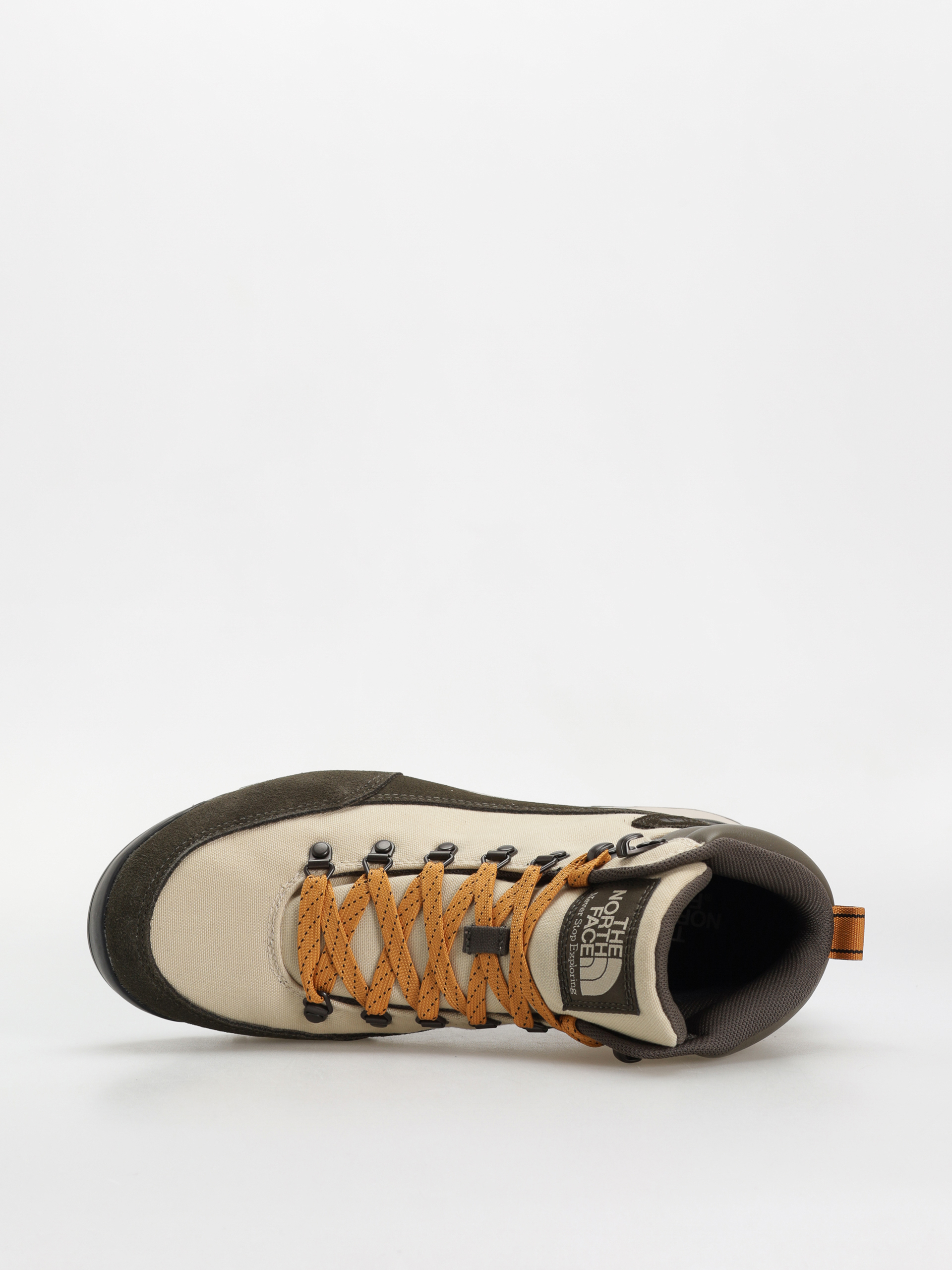 The North Face Back To Berkeley Iv Textile Wp Shoes (gravel/new taupe green)