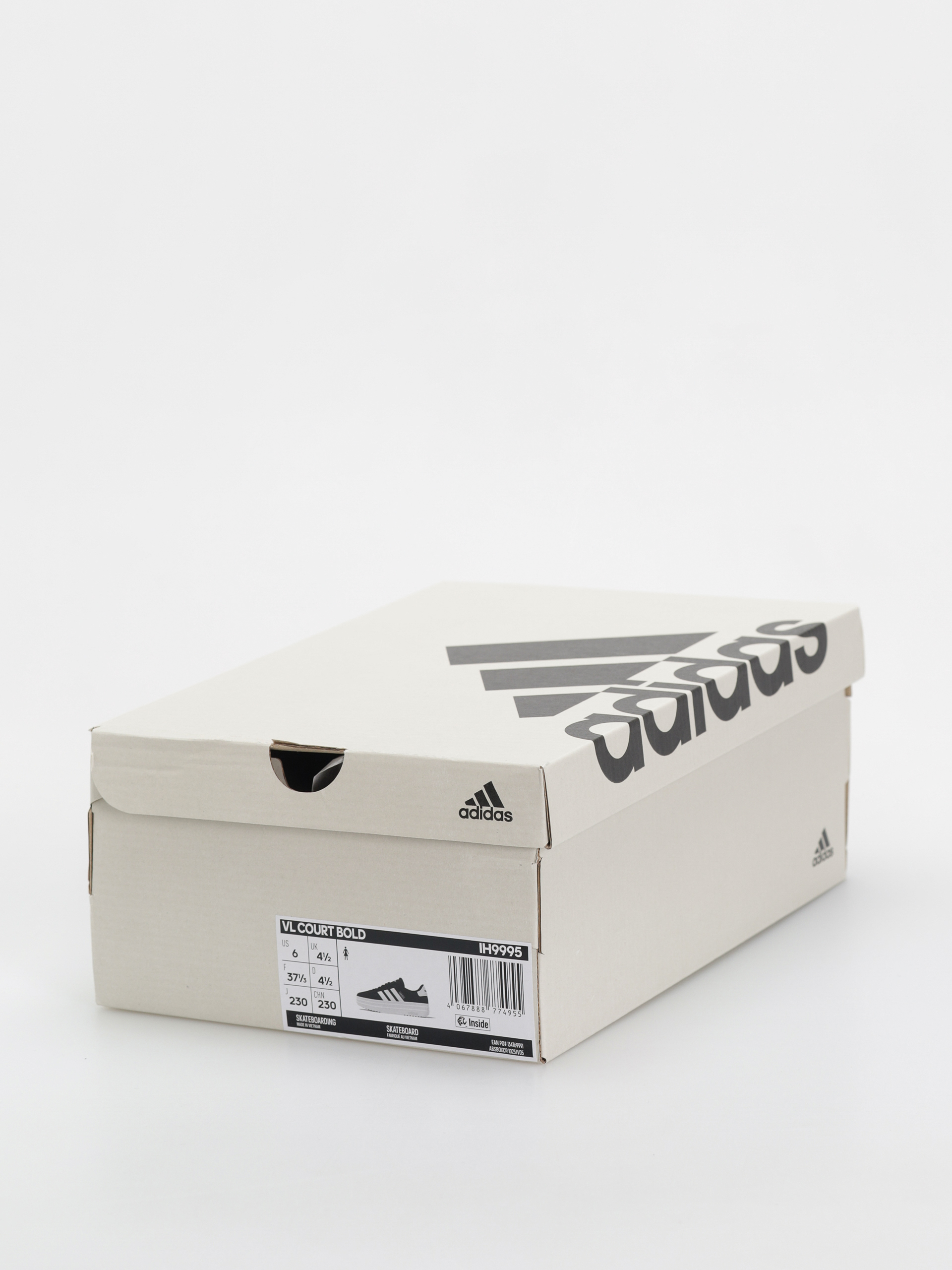 adidas Vl Court Bold Wmn Shoes (cblack/ftwwht/ftwwht)