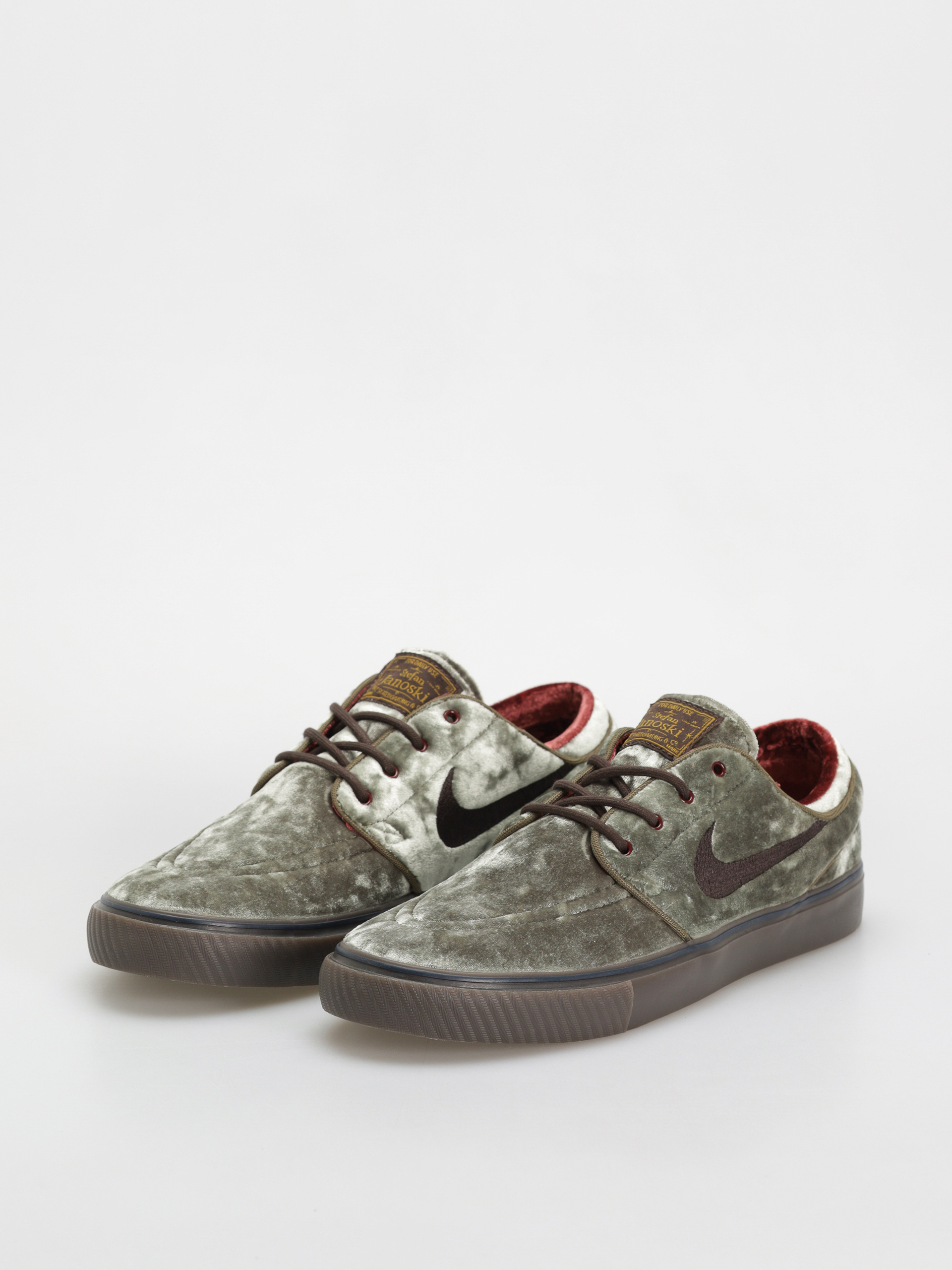 Nike SB Zoom Janoski OG+ SE Shoes (medium olive/velvet brown baroque brown)