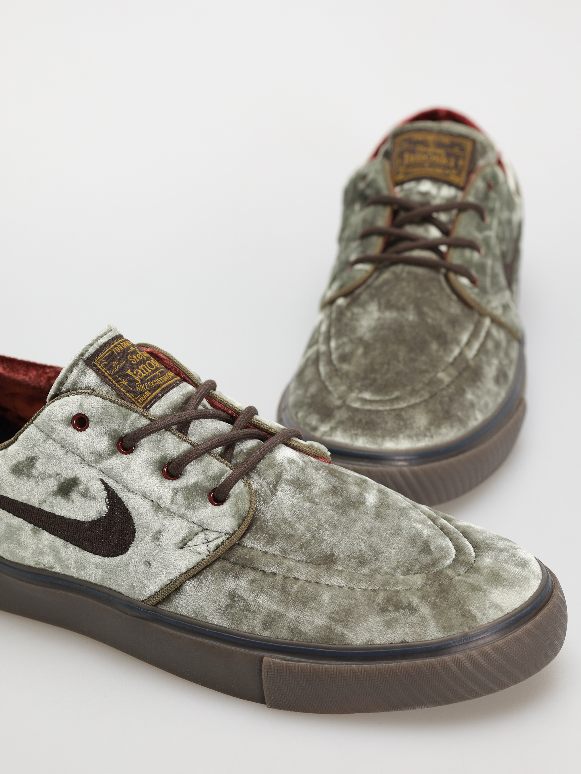 Nike SB Zoom Janoski OG+ SE Schuhe (medium olive/velvet brown baroque brown)