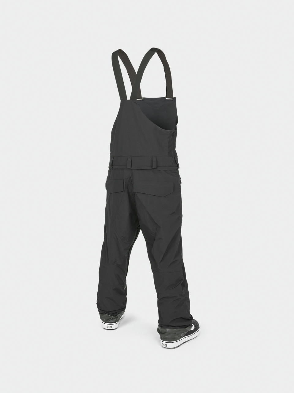 Mens Volcom Snowboard pants Rain Gore Tex Bib Overall (black)