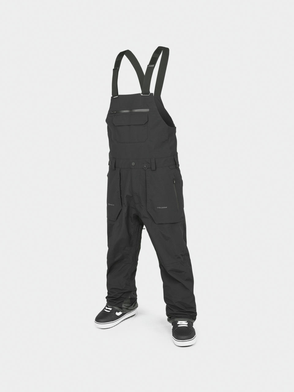 Herren Volcom Snowboard Hose Rain Gore Tex Bib Overall (black)