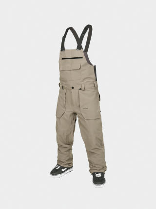 Volcom Snowboard Hose Roan Bib Overall (chestnut brown)