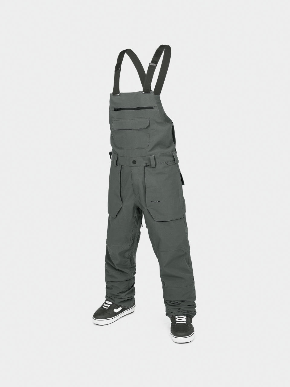 Herren Volcom Snowboard Hose Roan Bib Overall (charcoal)