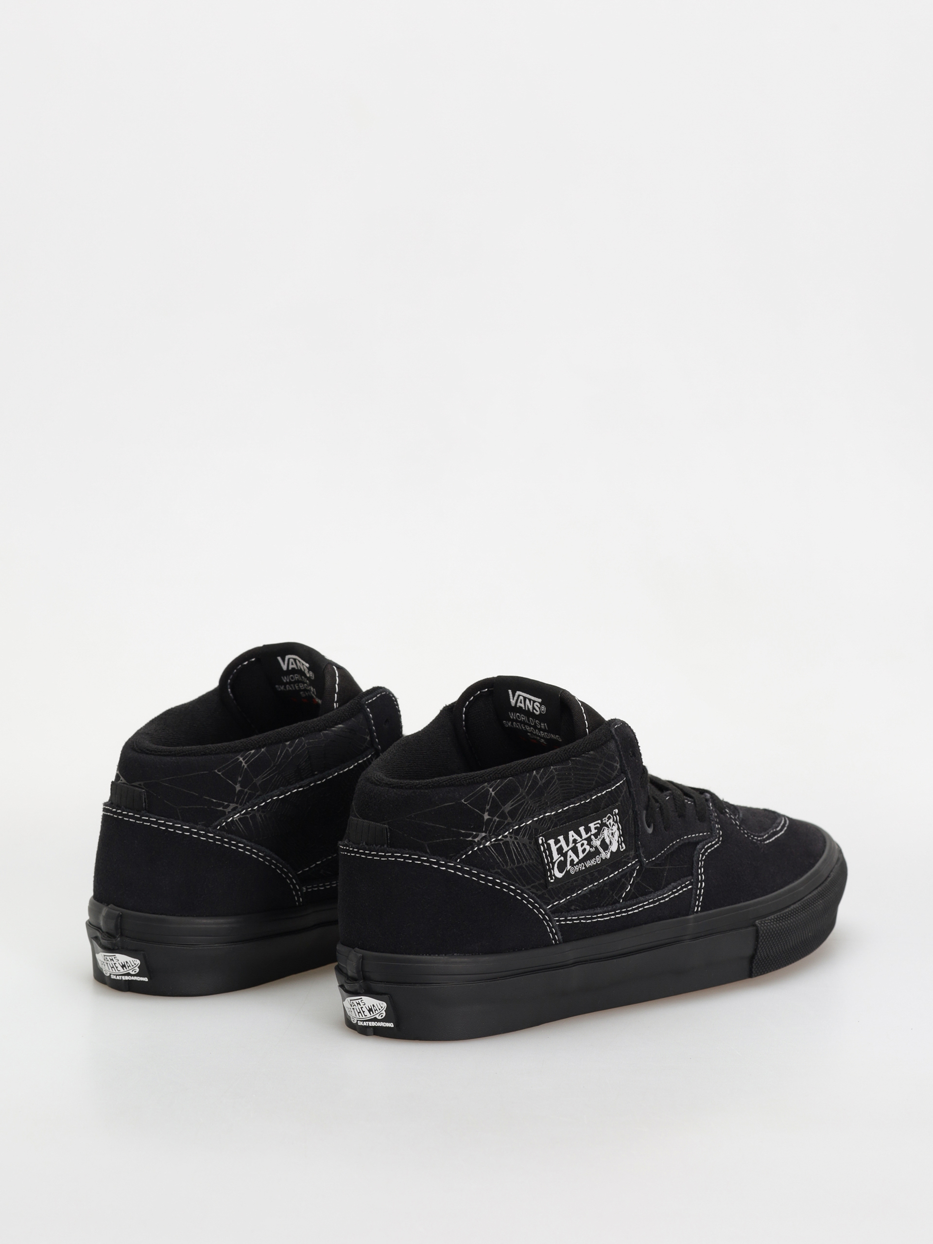 Vans Skate Half Cab Shoes (web dark grey/black)
