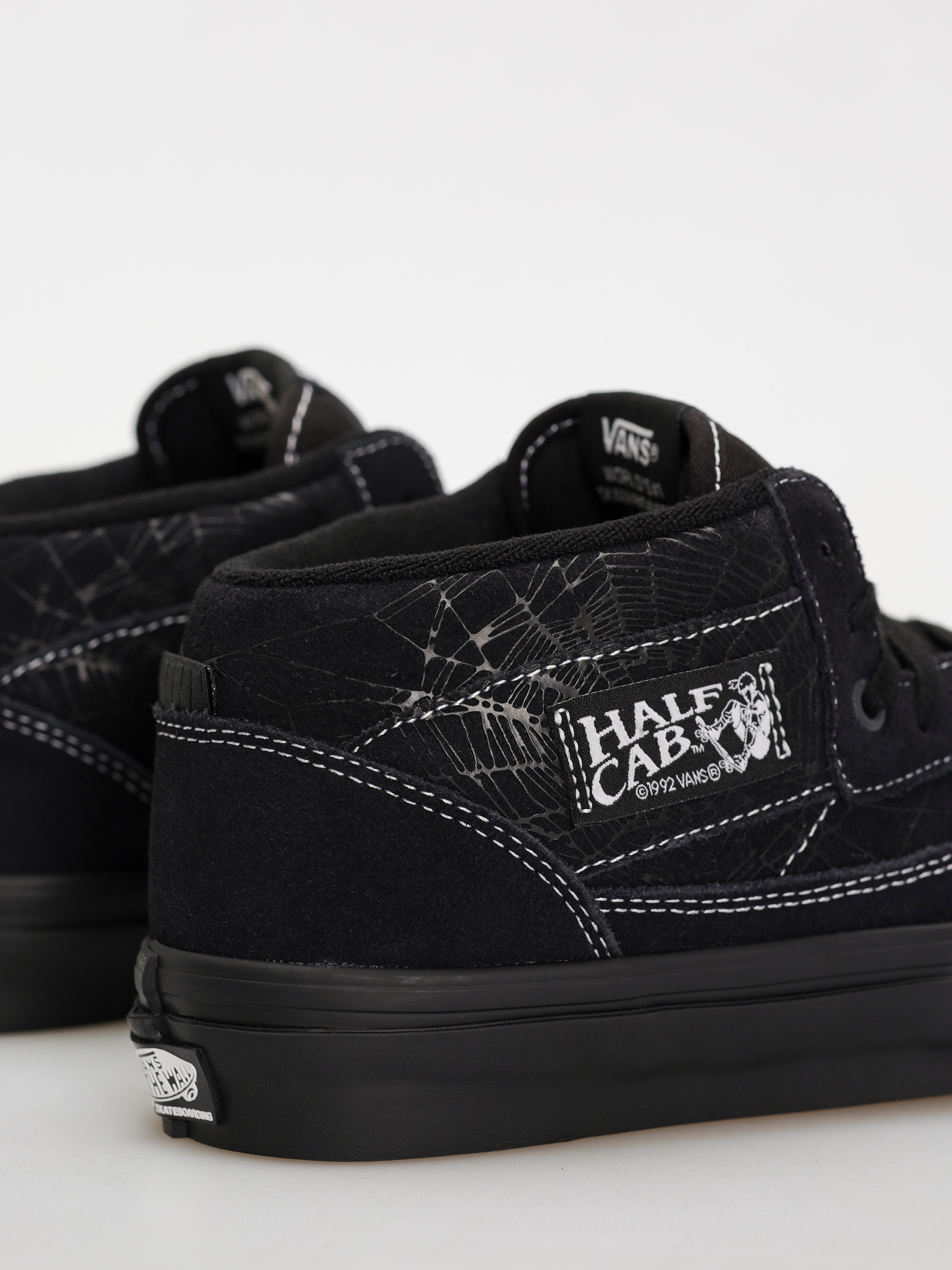 Vans Skate Half Cab Shoes (web dark grey/black)