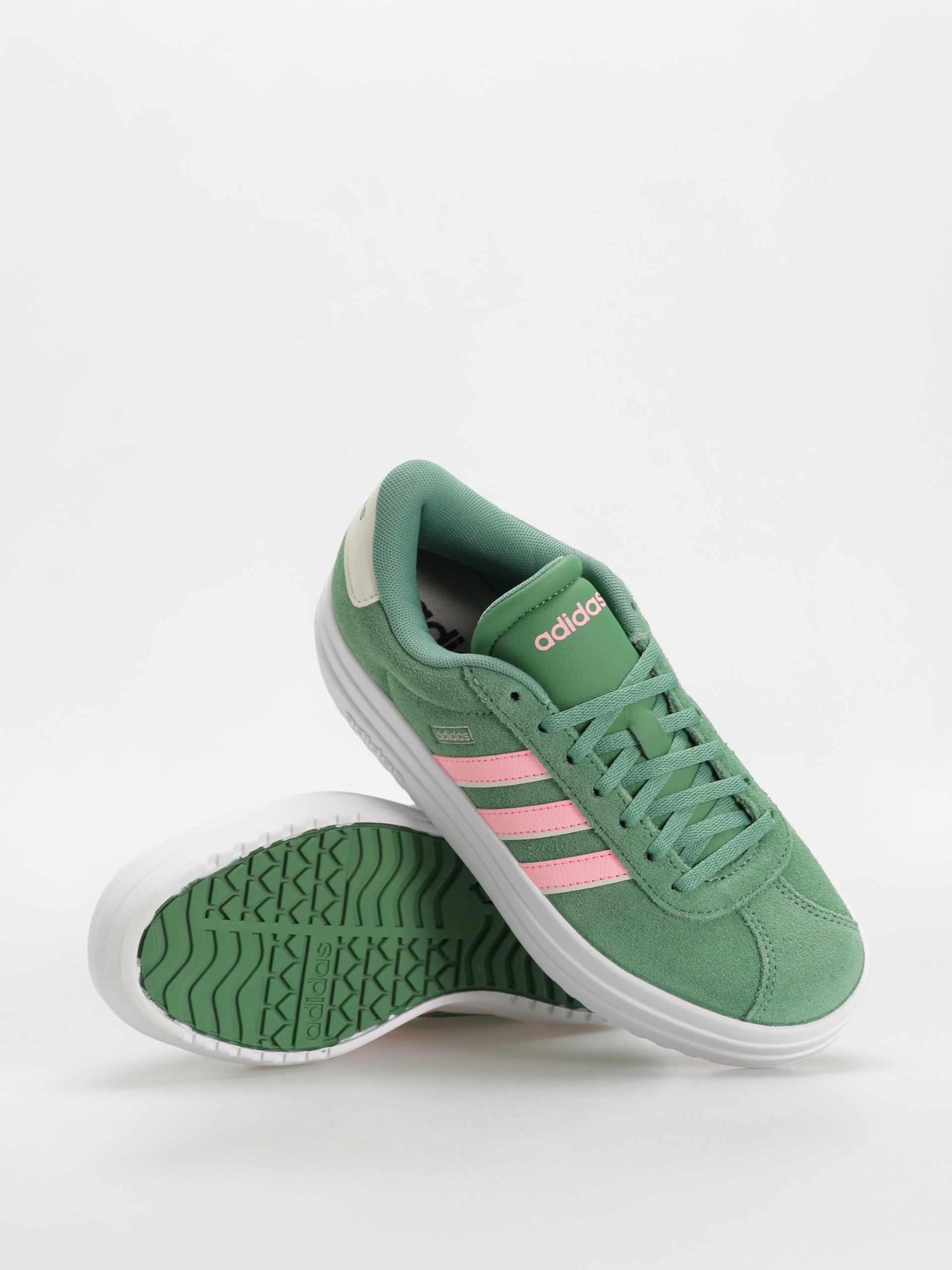 adidas Vl Court Bold Wmn Shoes (prlogr/pinspa/ivory)
