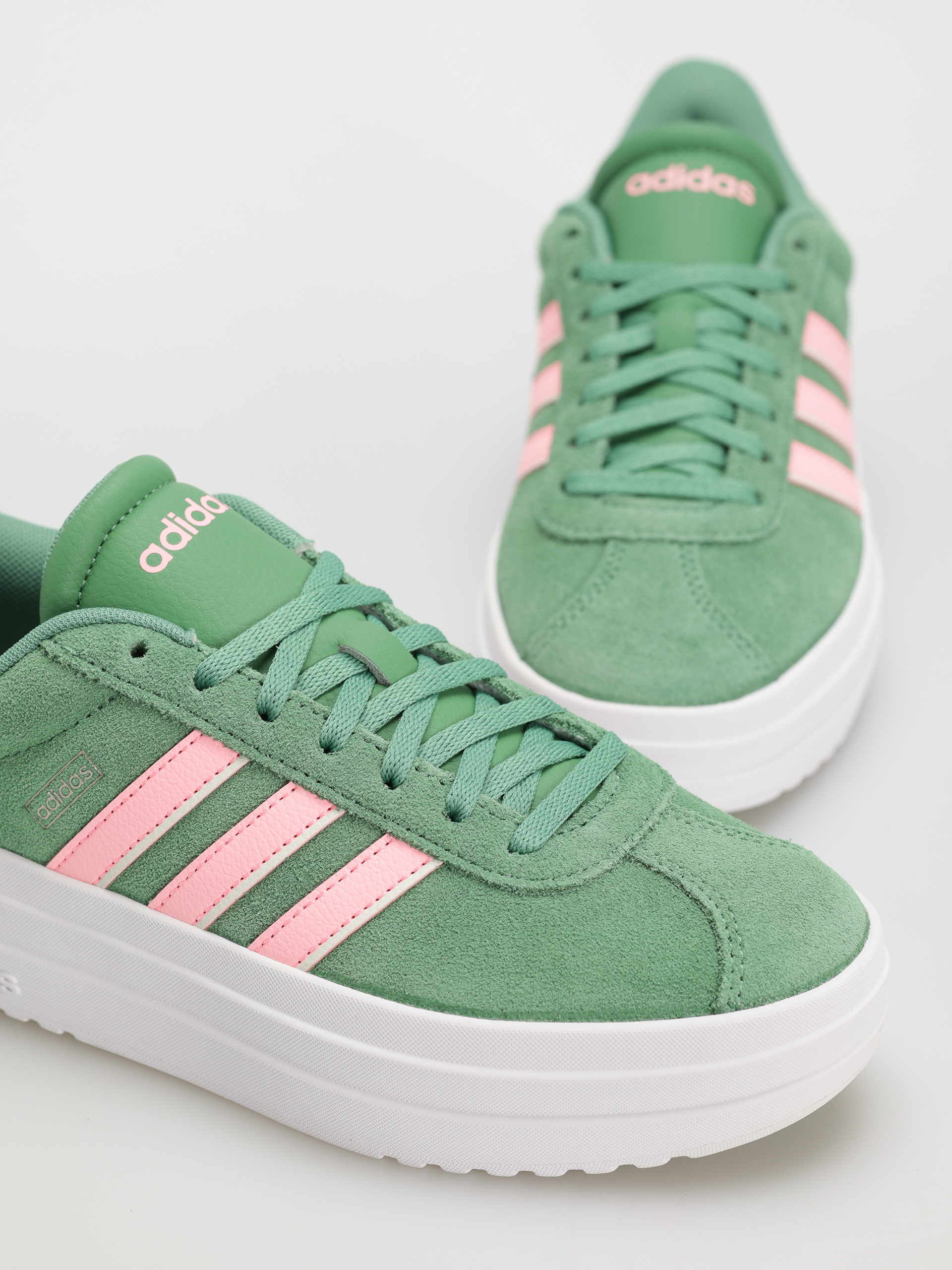 adidas Vl Court Bold Wmn Shoes (prlogr/pinspa/ivory)