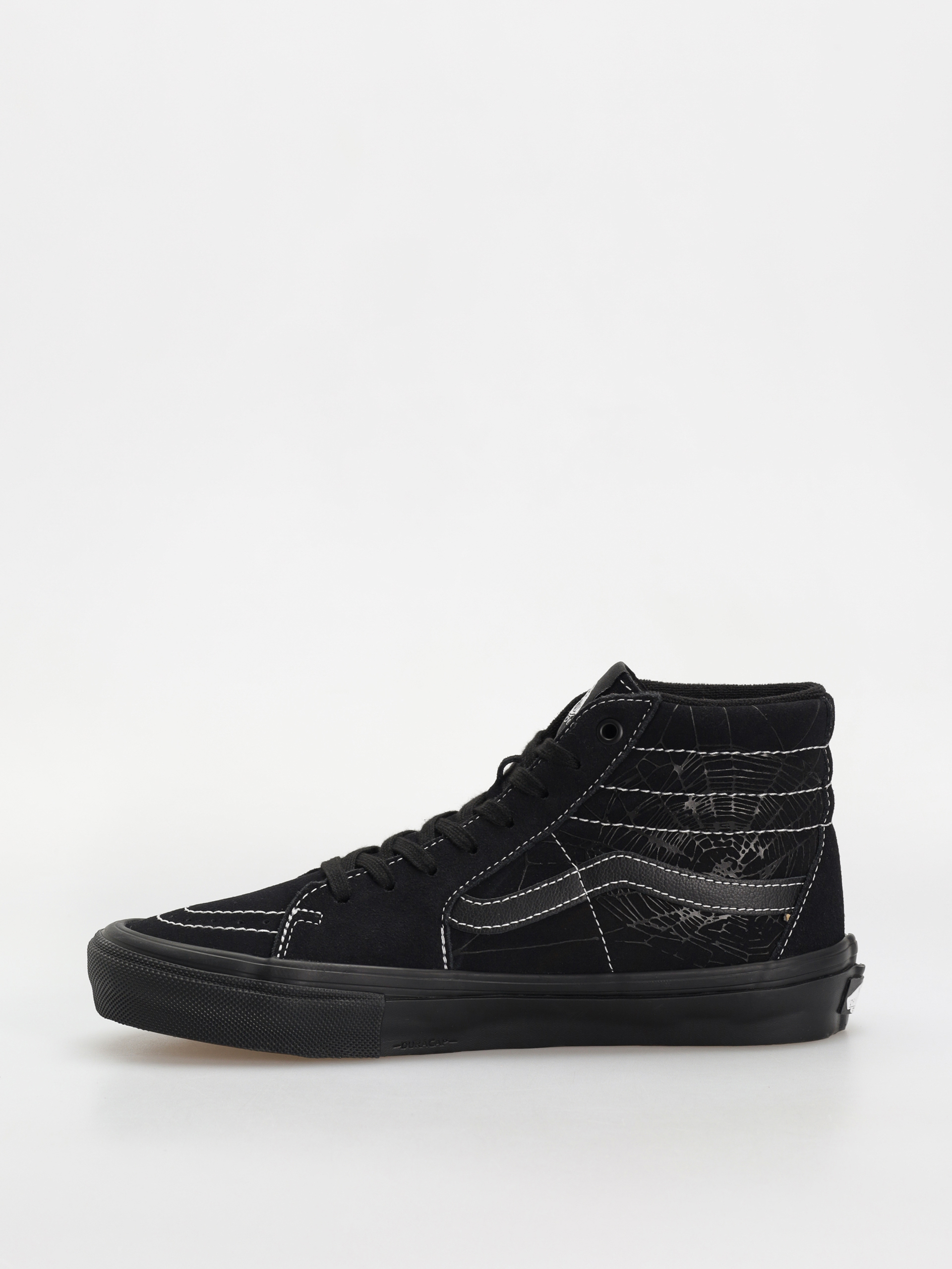 Vans Skate Sk8 Hi Shoes (web dark grey/black)