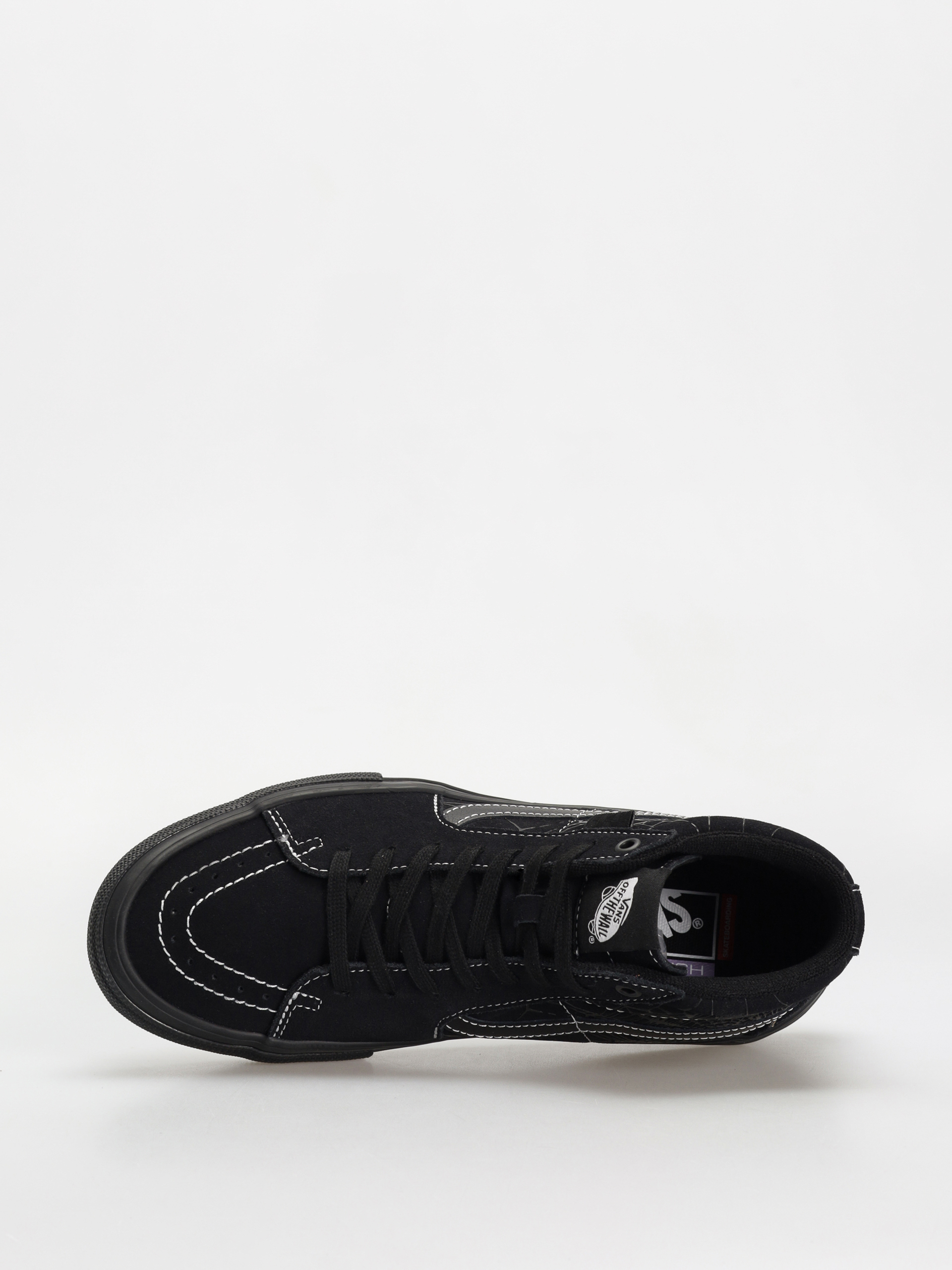 Vans Skate Sk8 Hi Schuhe (web dark grey/black)