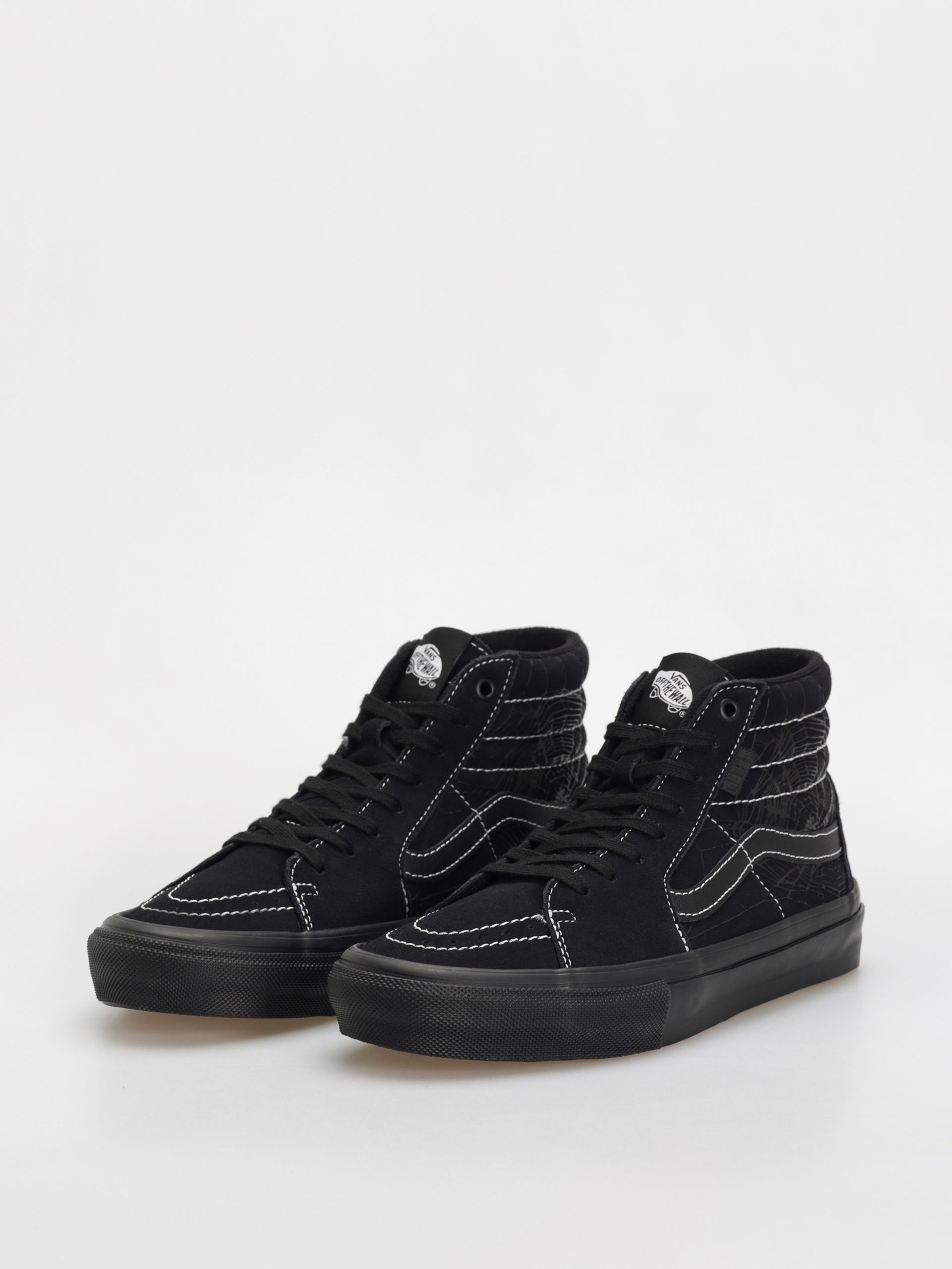 Vans Skate Sk8 Hi Schuhe (web dark grey/black)
