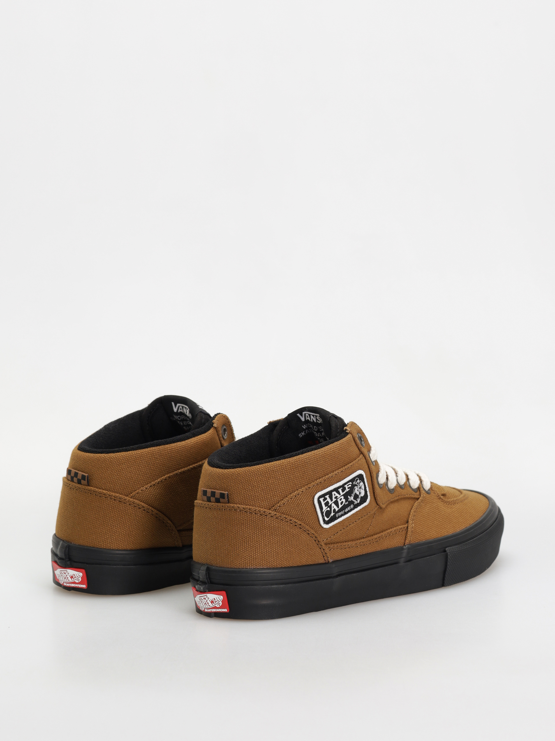 Vans Skate Half Cab Shoes - brown (duck canvas golden brown/black)