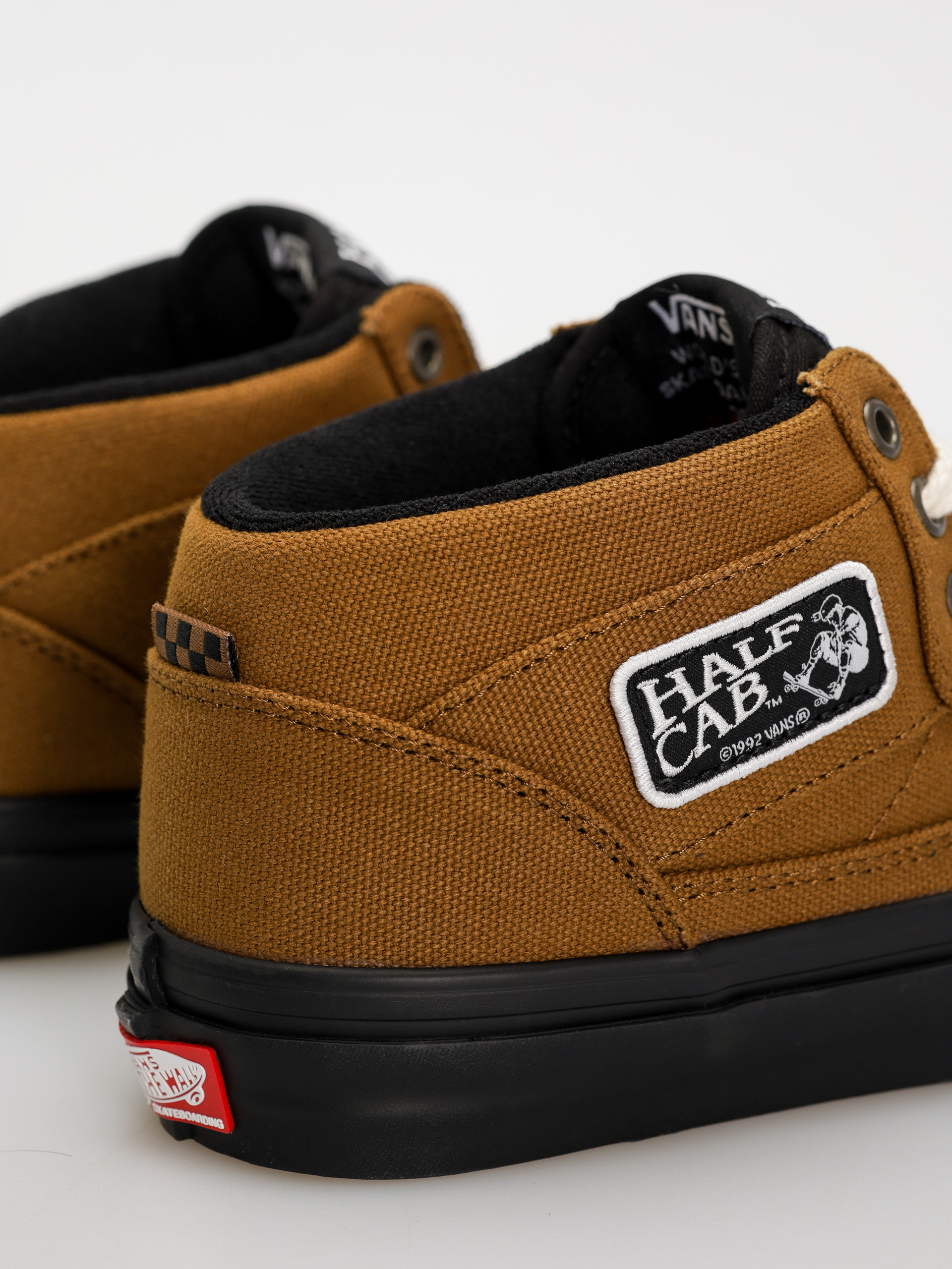 Vans Skate Half Cab Schuhe (duck canvas golden brown/black)