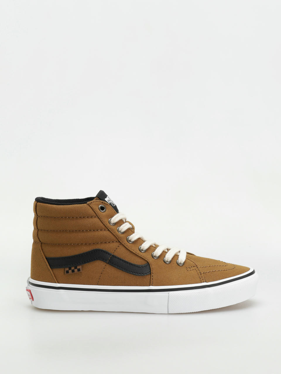 Vans Skate Sk8 Hi Shoes (duck canvas golden brown)