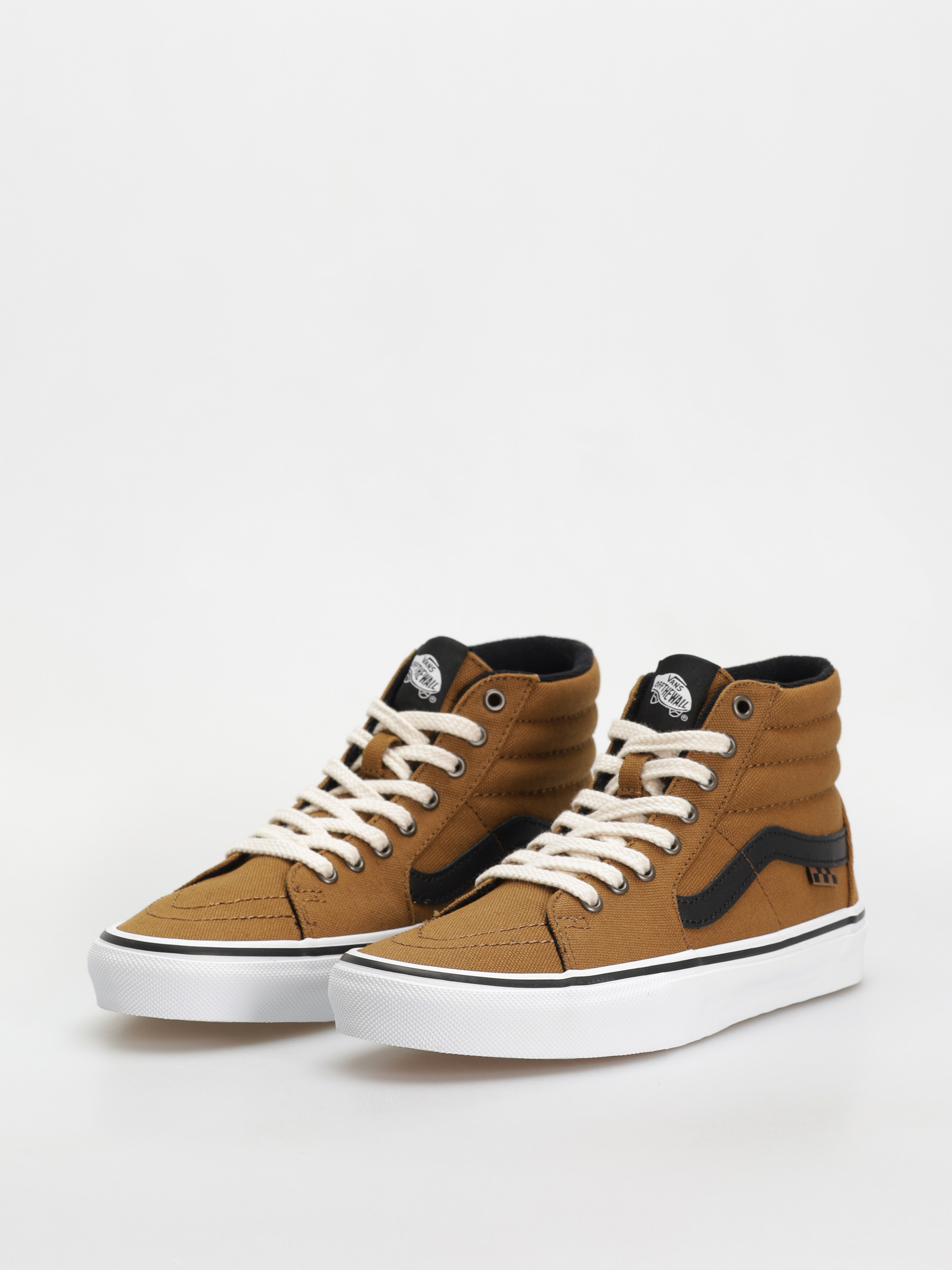 Vans Skate Sk8 Hi Schuhe (duck canvas golden brown)