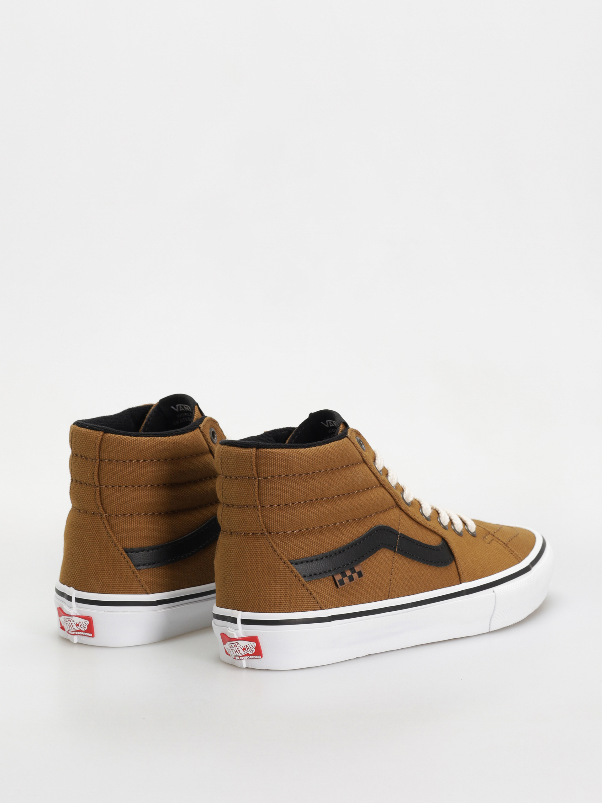 Vans Skate Sk8 Hi Schuhe (duck canvas golden brown)