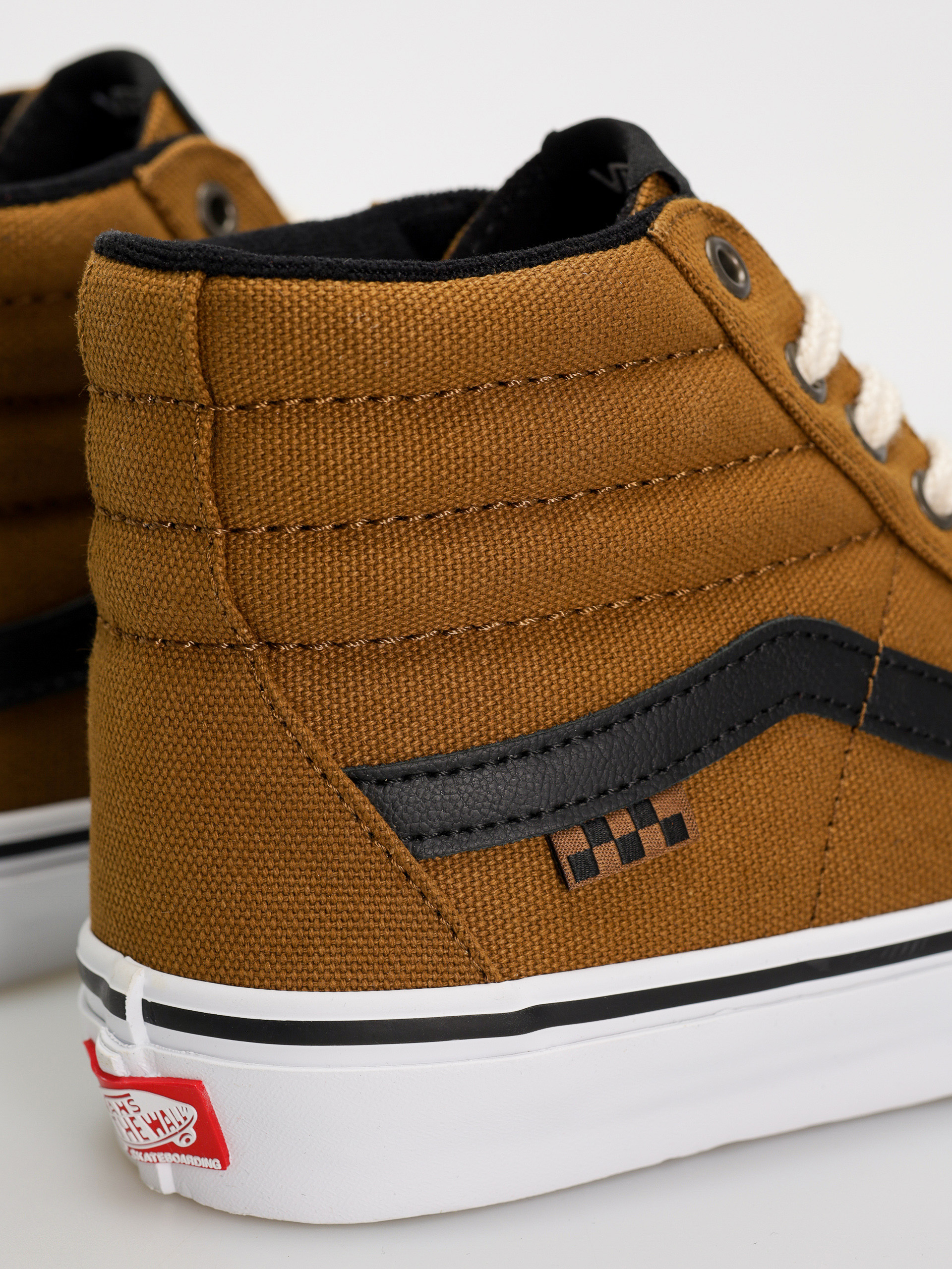 Vans Skate Sk8 Hi Schuhe (duck canvas golden brown)