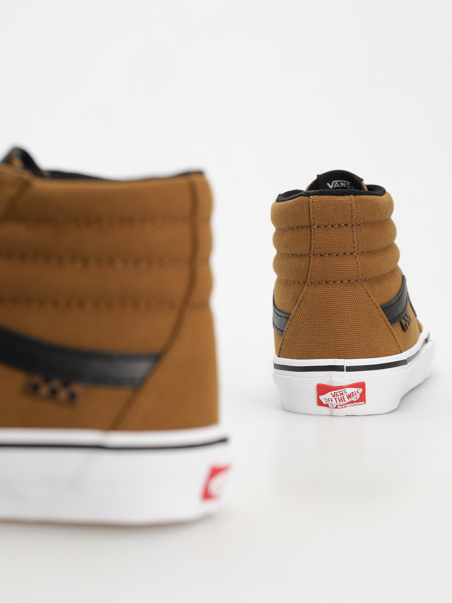 Vans Skate Sk8 Hi Schuhe (duck canvas golden brown)