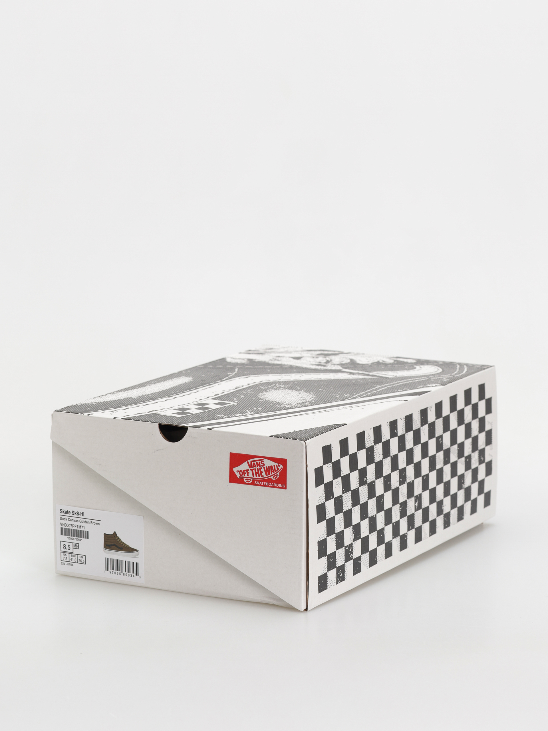 Vans Skate Sk8 Hi Schuhe (duck canvas golden brown)