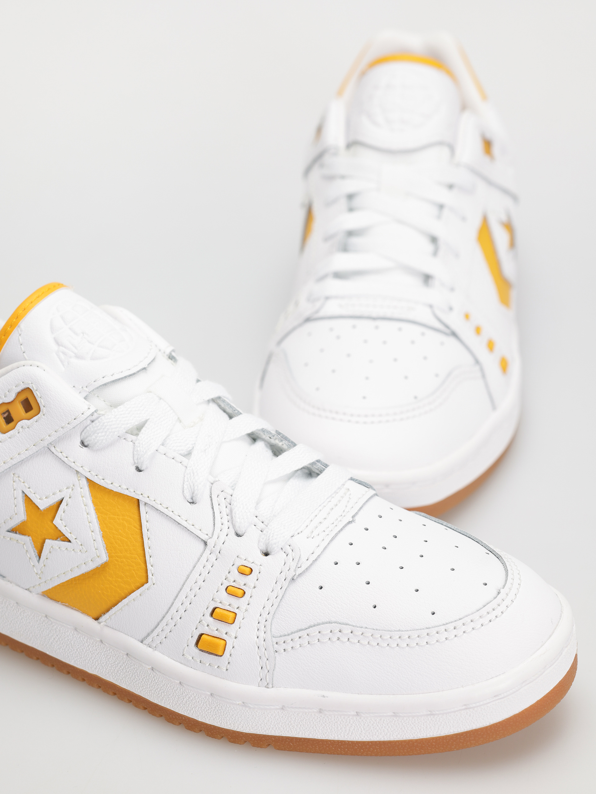Converse As-1 Pro Ox Schuhe (white/yellow/white)