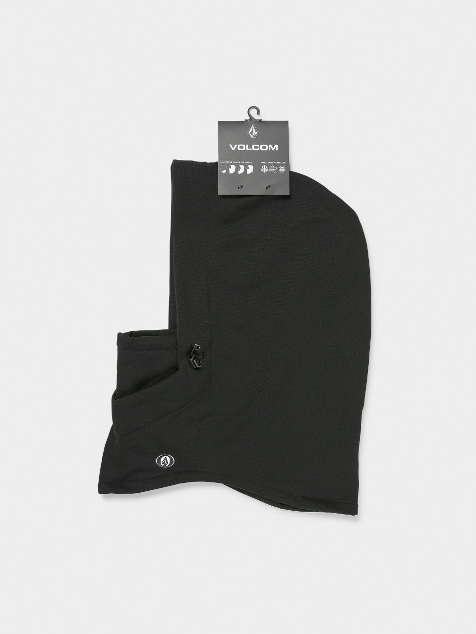 Volcom Bandana Hydro Fleece Hood Thingy (black)