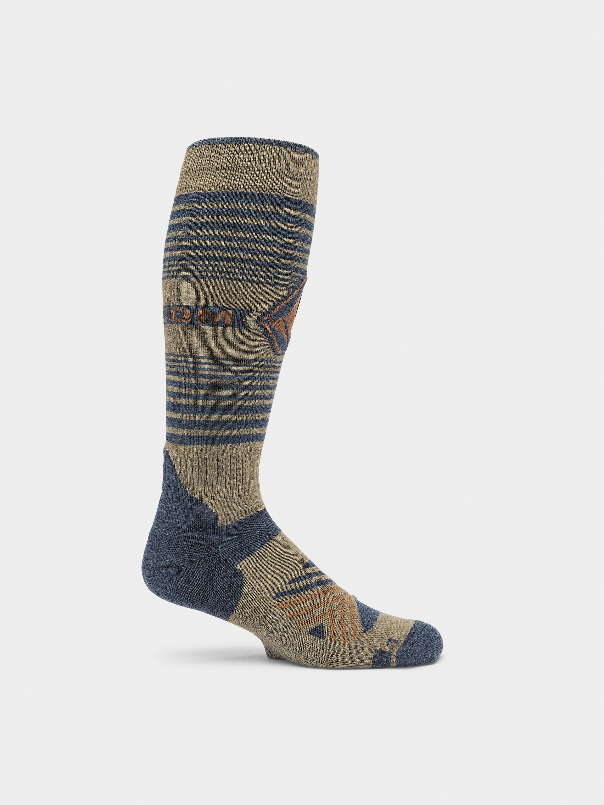 Volcom Socks Horizon Wool Blend Otc (chestnut brown)