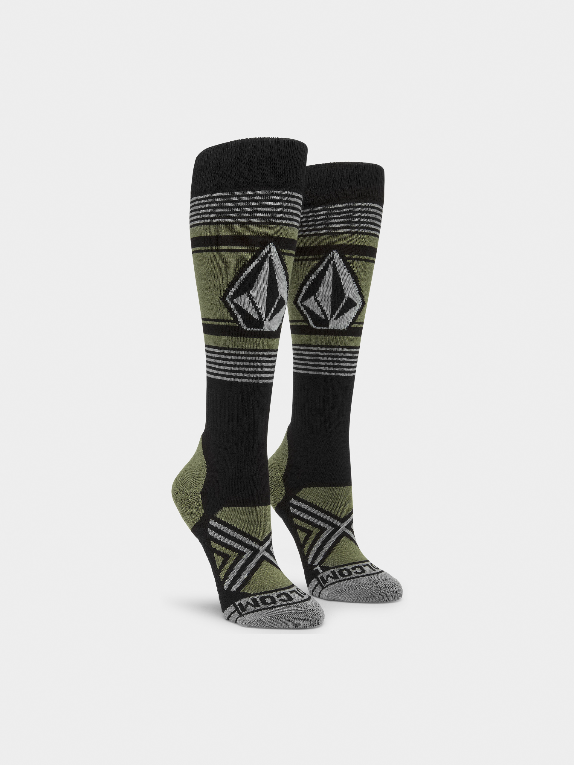 Volcom Socken Stone Lines Otc Wmn (lichen green)