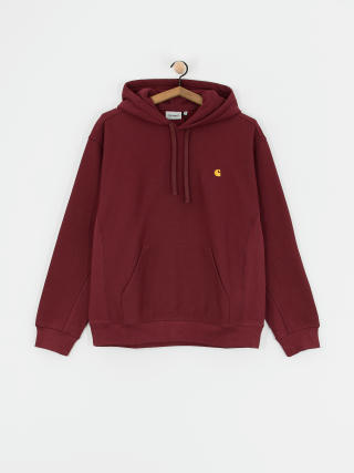 Carhartt WIP American Script HD Hoodie (malbec)