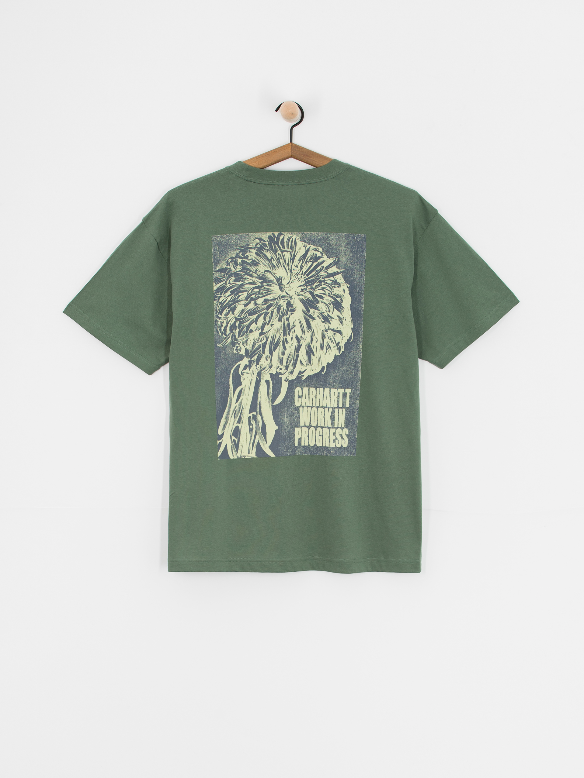 Carhartt WIP Chrysanthemum T-Shirt (duck green)