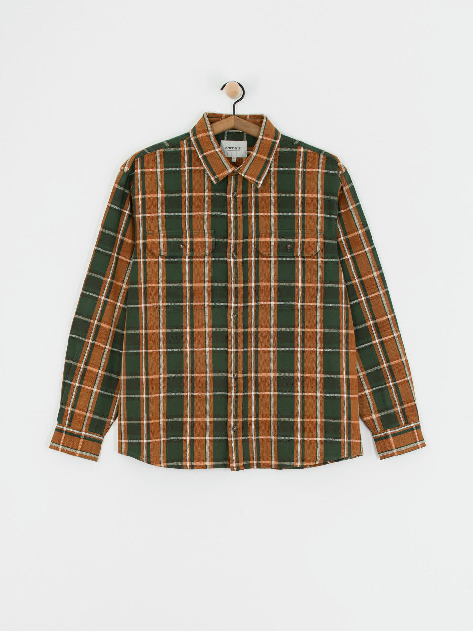 Carhartt WIP Hobart Hemd (hobart check/sycamore tree)