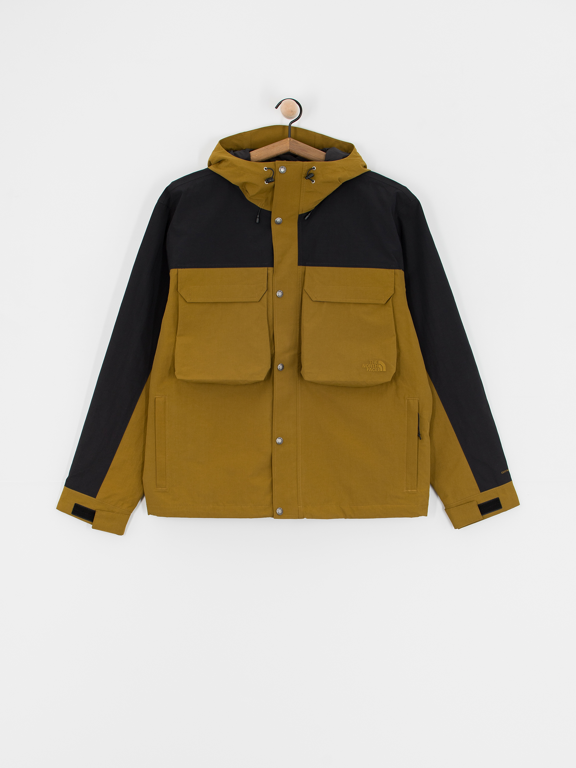 The North Face Jacket M66 Cargo Rain (moss green/tnf black)