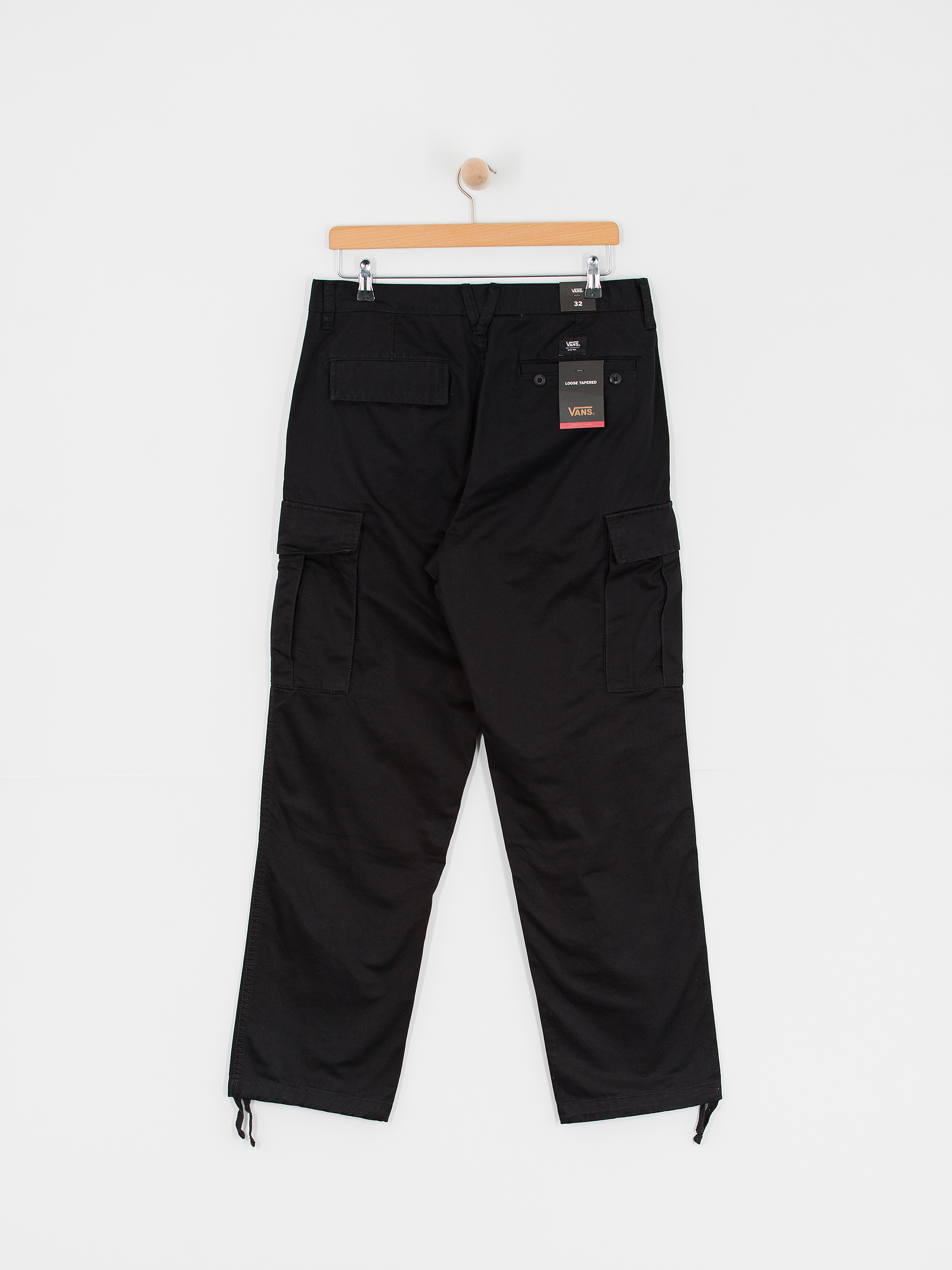Vans Service Cargo Loose Tapered Pants (black)