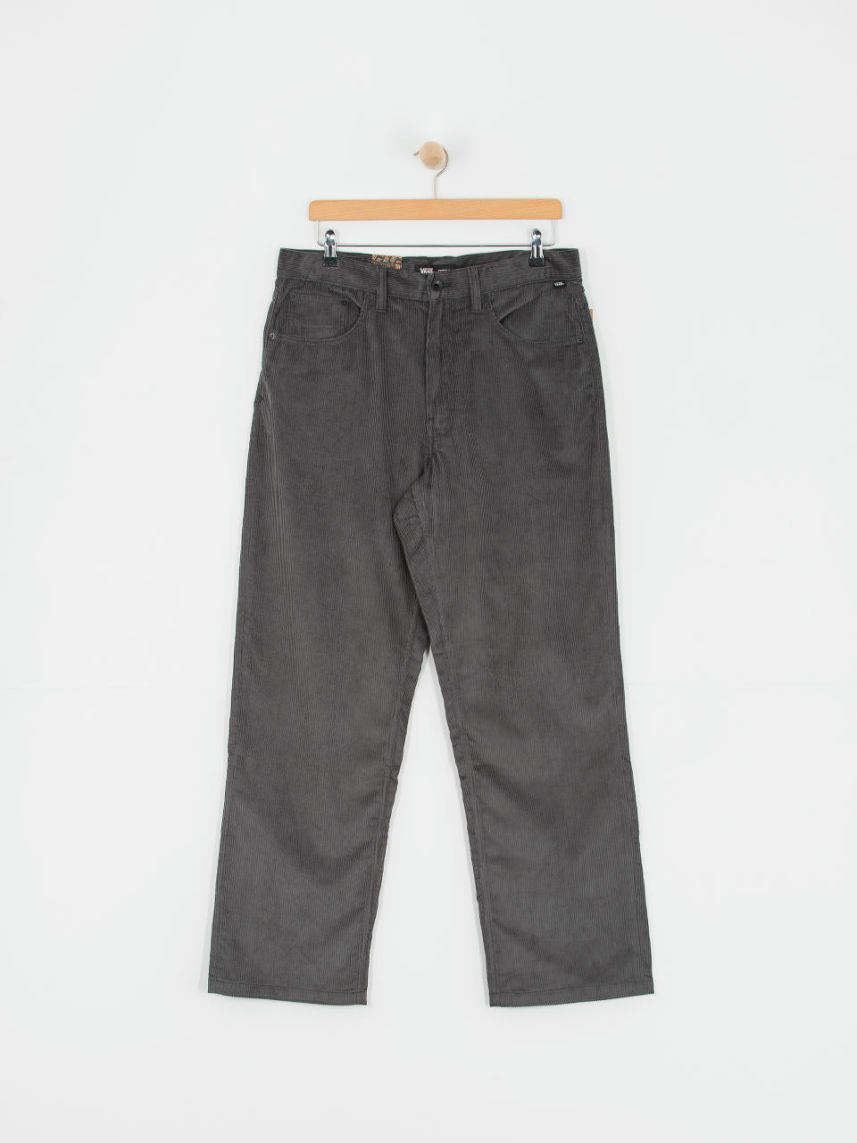 Vans Check 5 Loose Corduroy Pants (asphalt)