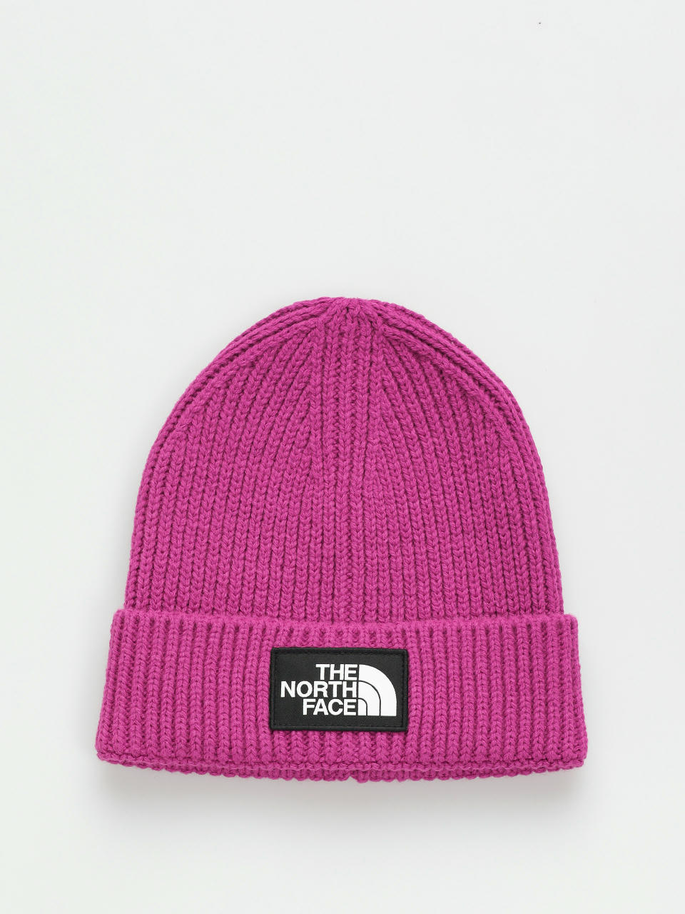 The North Face Tnf Logo Box Beanie (deep mulberry)