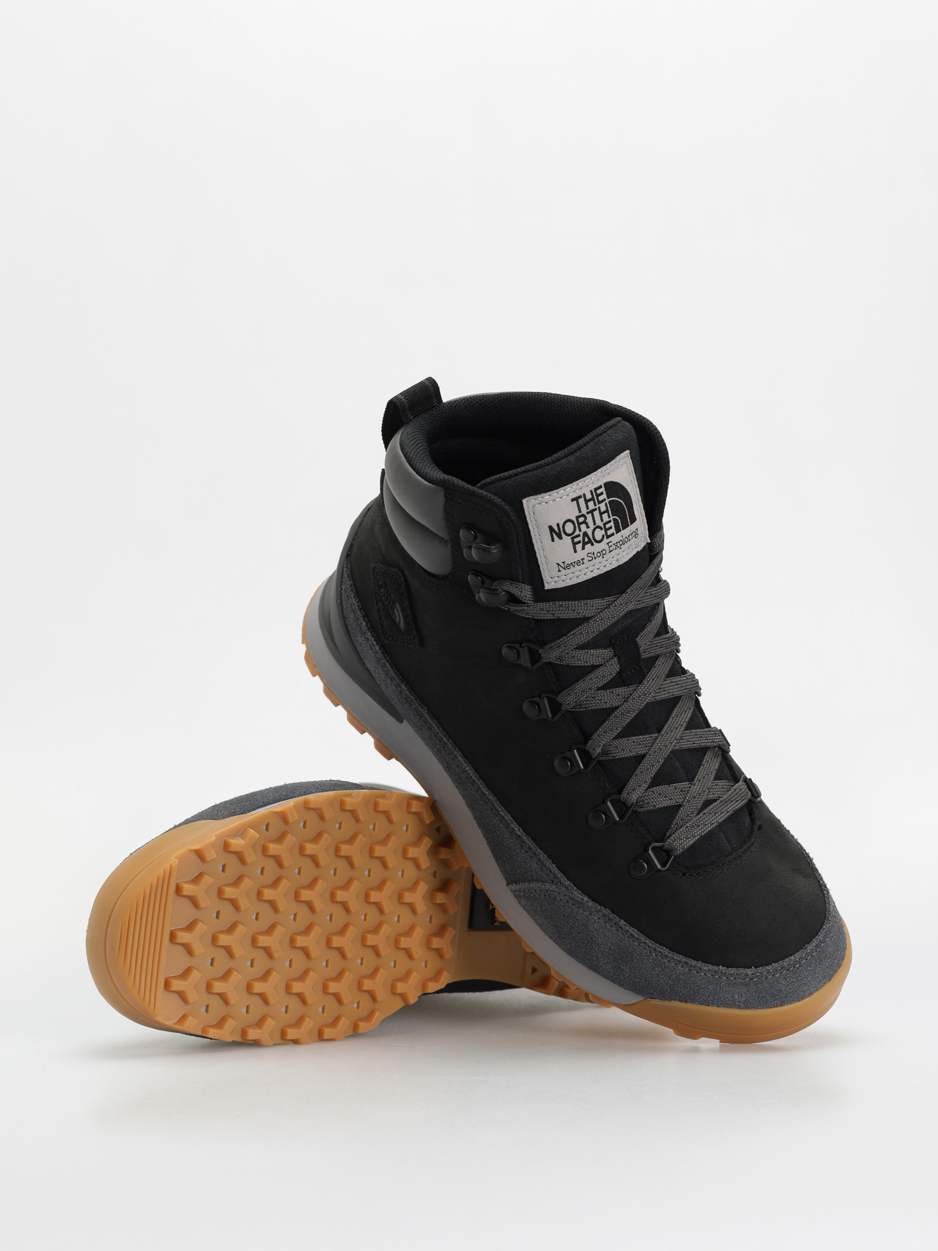 The North Face Back To Berkeley Iv Leather Wp Schuhe (tnf black/asphalt grey)