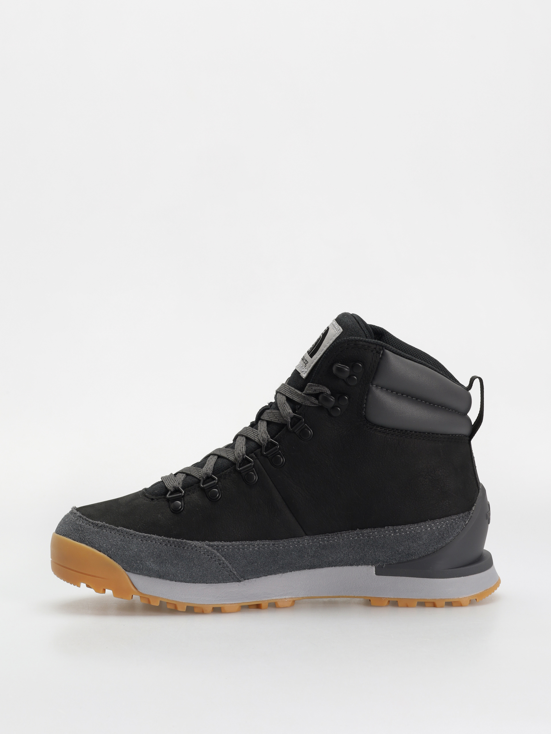 The North Face Back To Berkeley Iv Leather Wp Shoes (tnf black/asphalt grey)