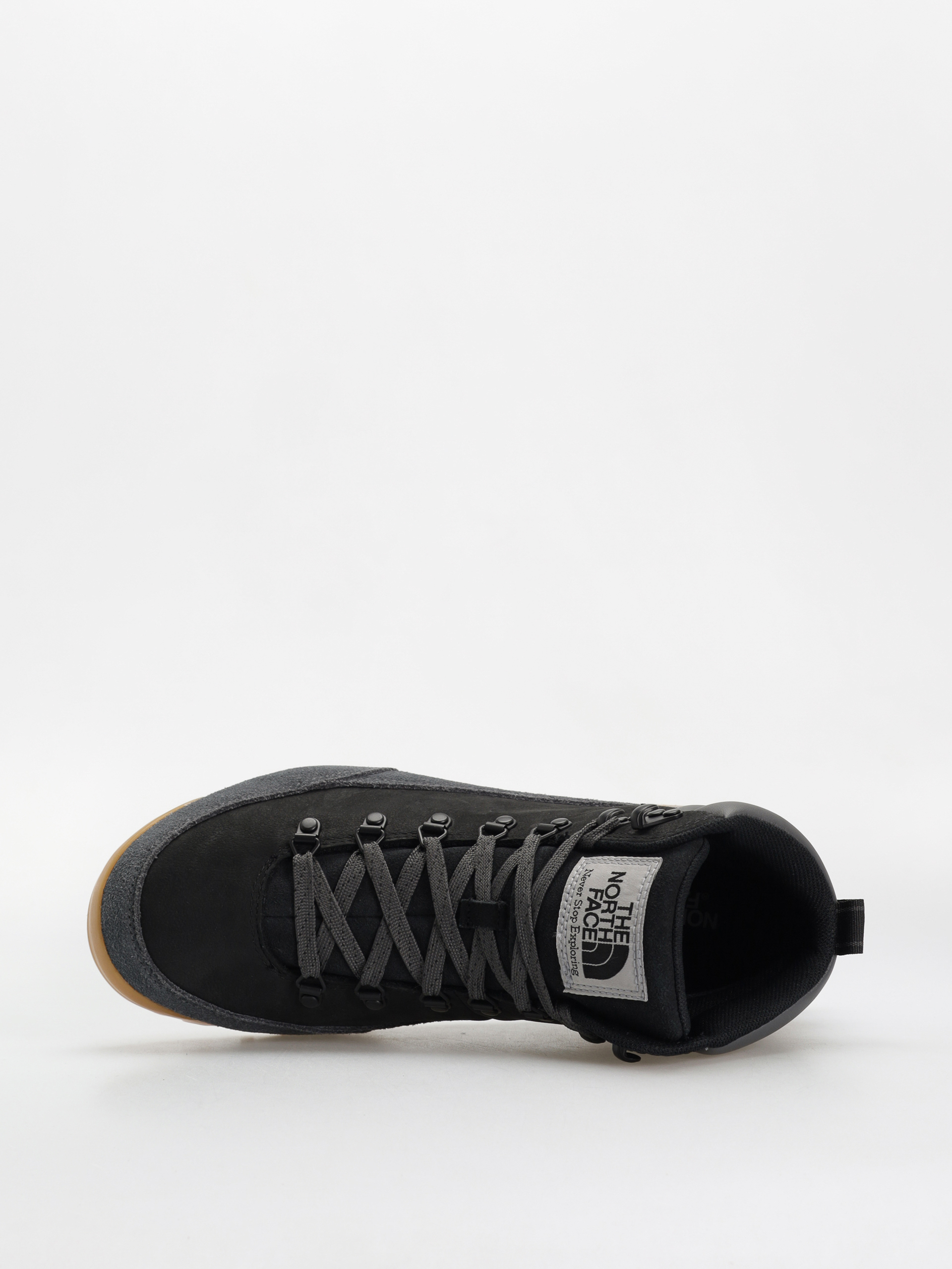 The North Face Back To Berkeley Iv Leather Wp Schuhe Schwarz tnf black asphalt grey