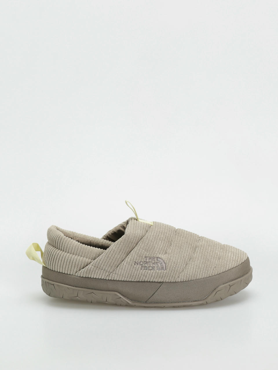 The North Face Nuptse Mule Corduroy Shoes (clay grey/cavern grey)