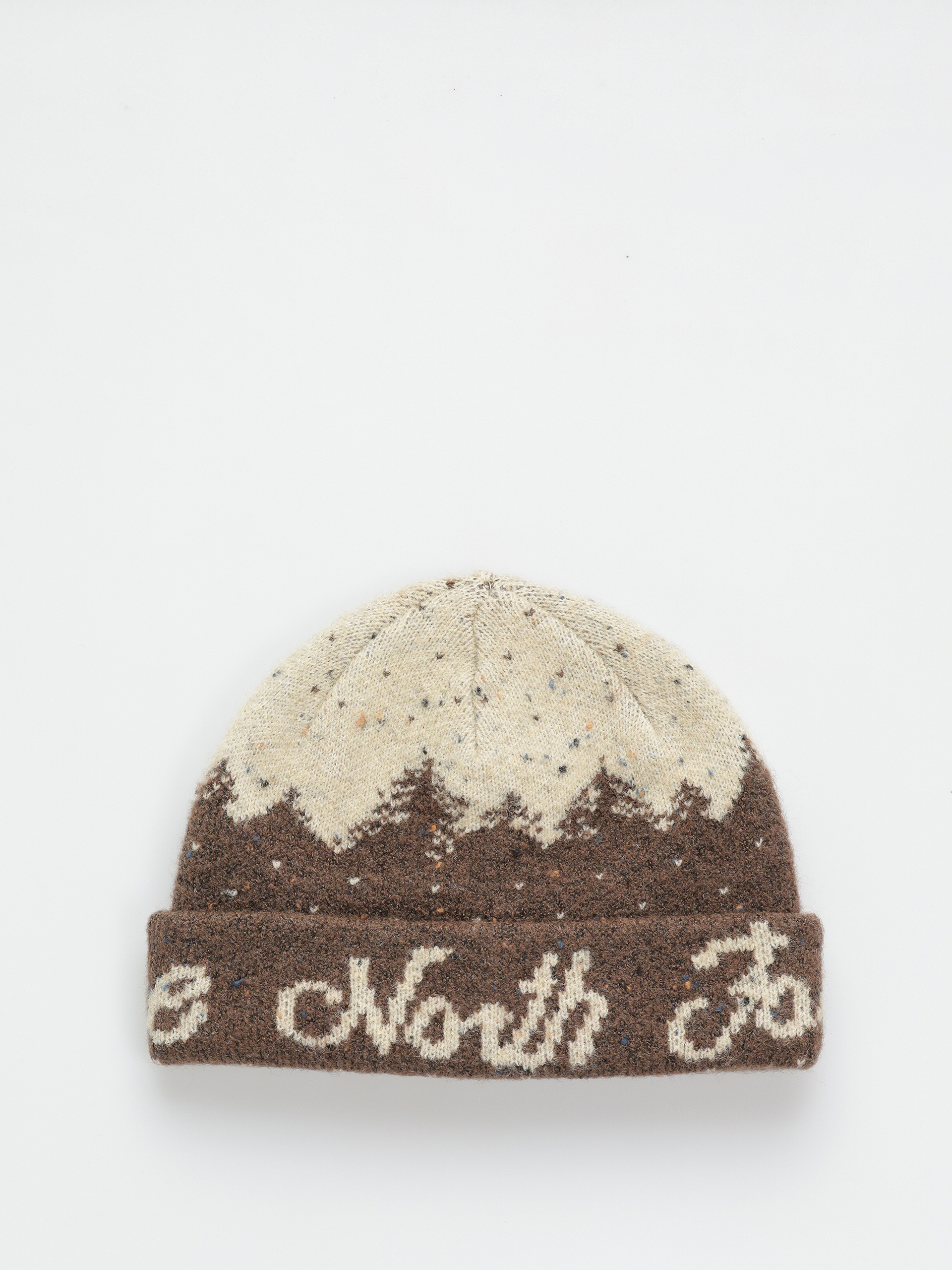 The North Face Cabin Mountainscape Beanie (smokey brown/gravel)