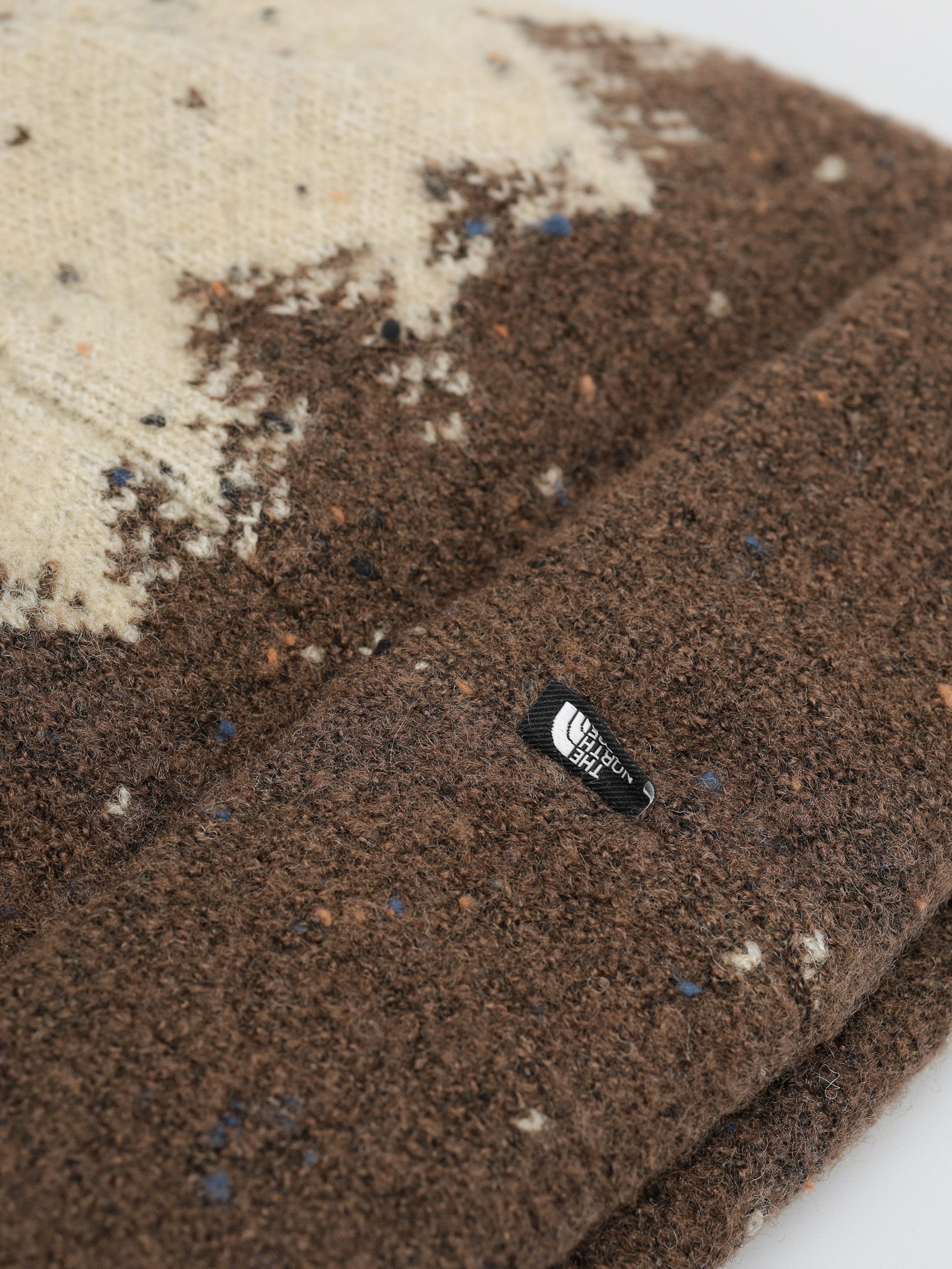 The North Face Cabin Mountainscape Beanie (smokey brown/gravel)