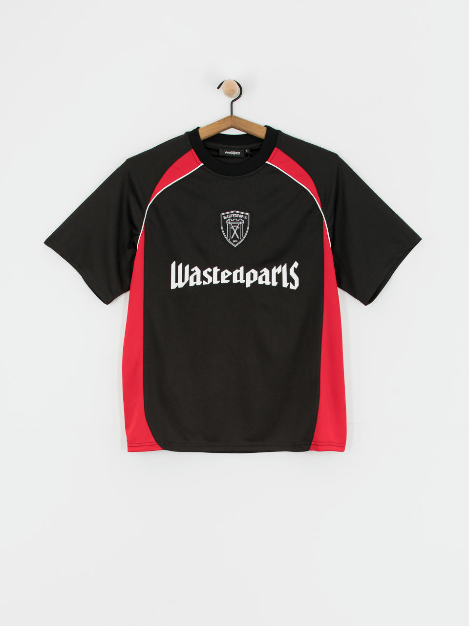 Wasted Paris Rain Football Jersey T-Shirt (black)