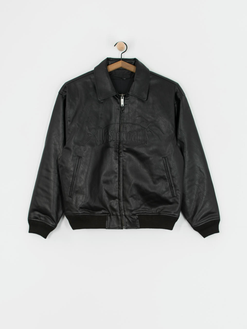 Wasted Paris Boiler Reset Varsity Jacket (black)