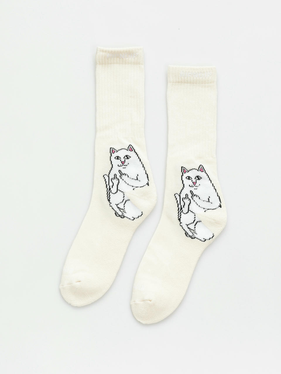 RipNDip Lord Nermal Socks (off white)