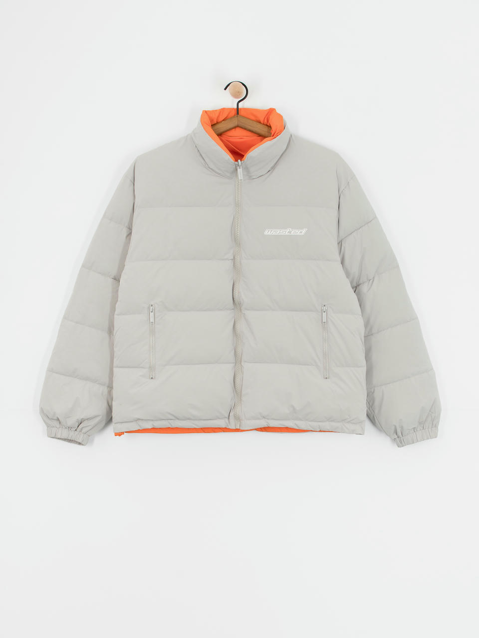 Wasted Paris Pulse Puffer Jacket (silver)