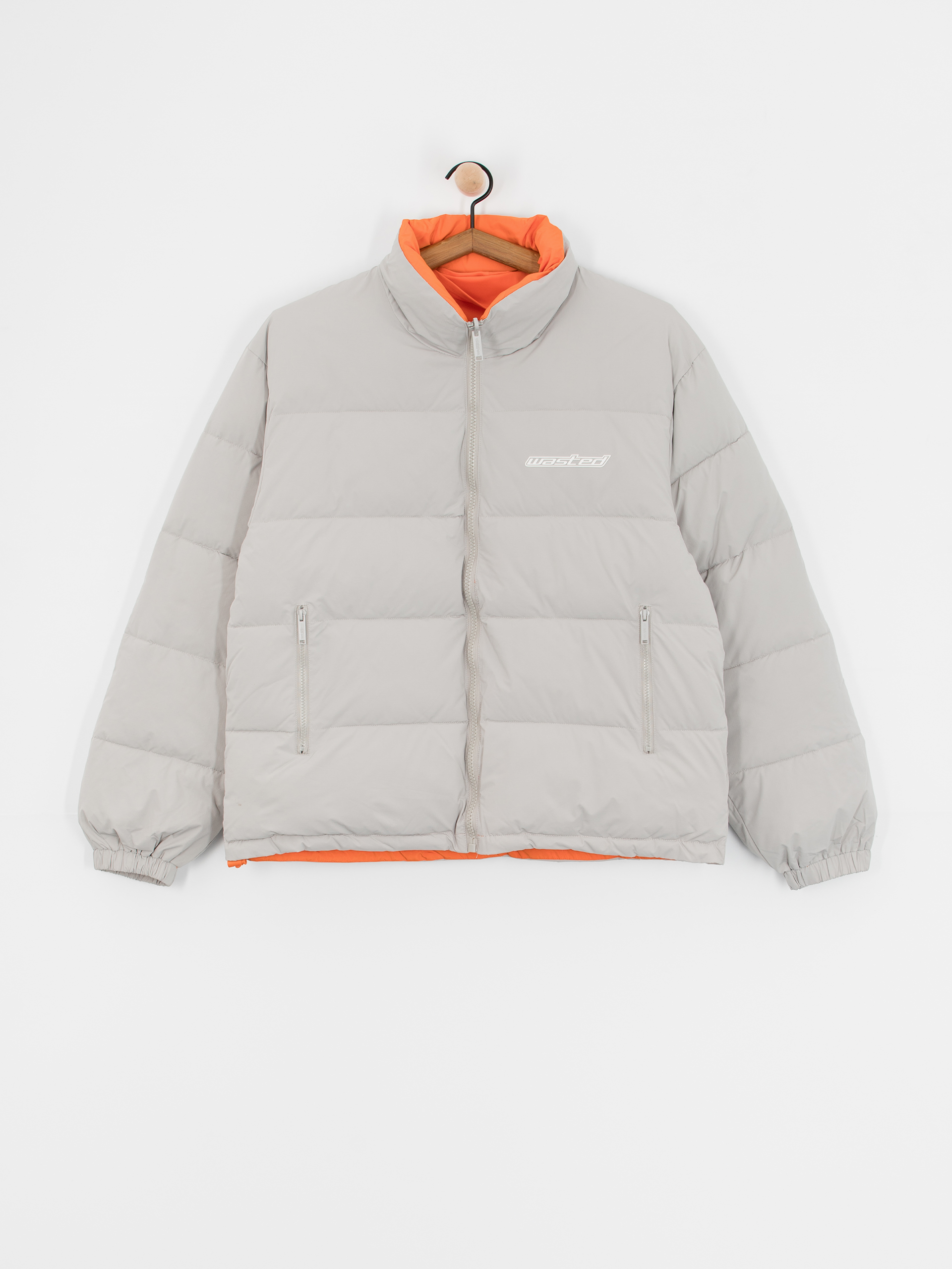 Wasted Paris Pulse Puffer Jacket (silver)