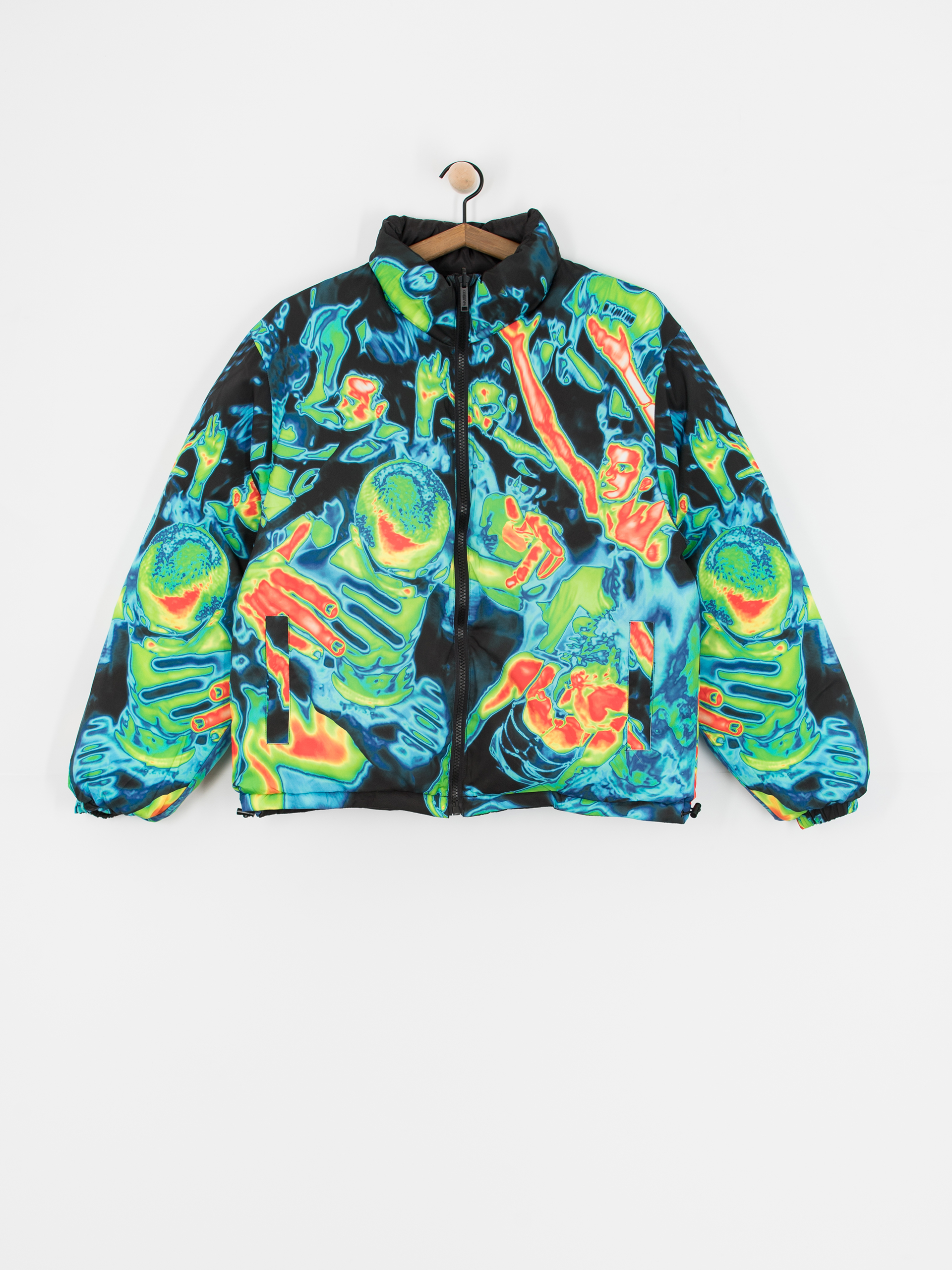 Wasted Paris Fusion Puffer Jacke (black)