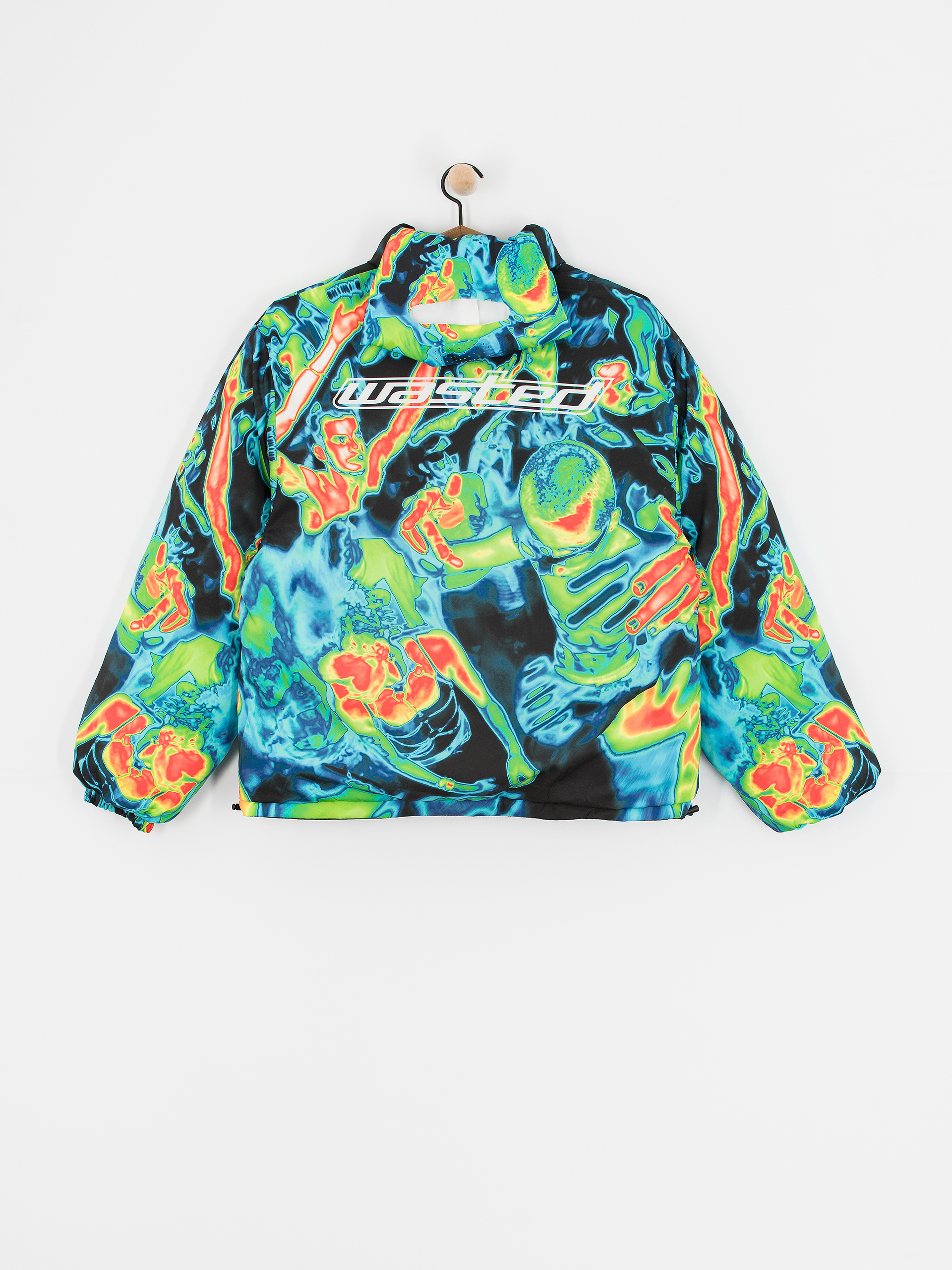 Wasted Paris Fusion Puffer Jacke (black)