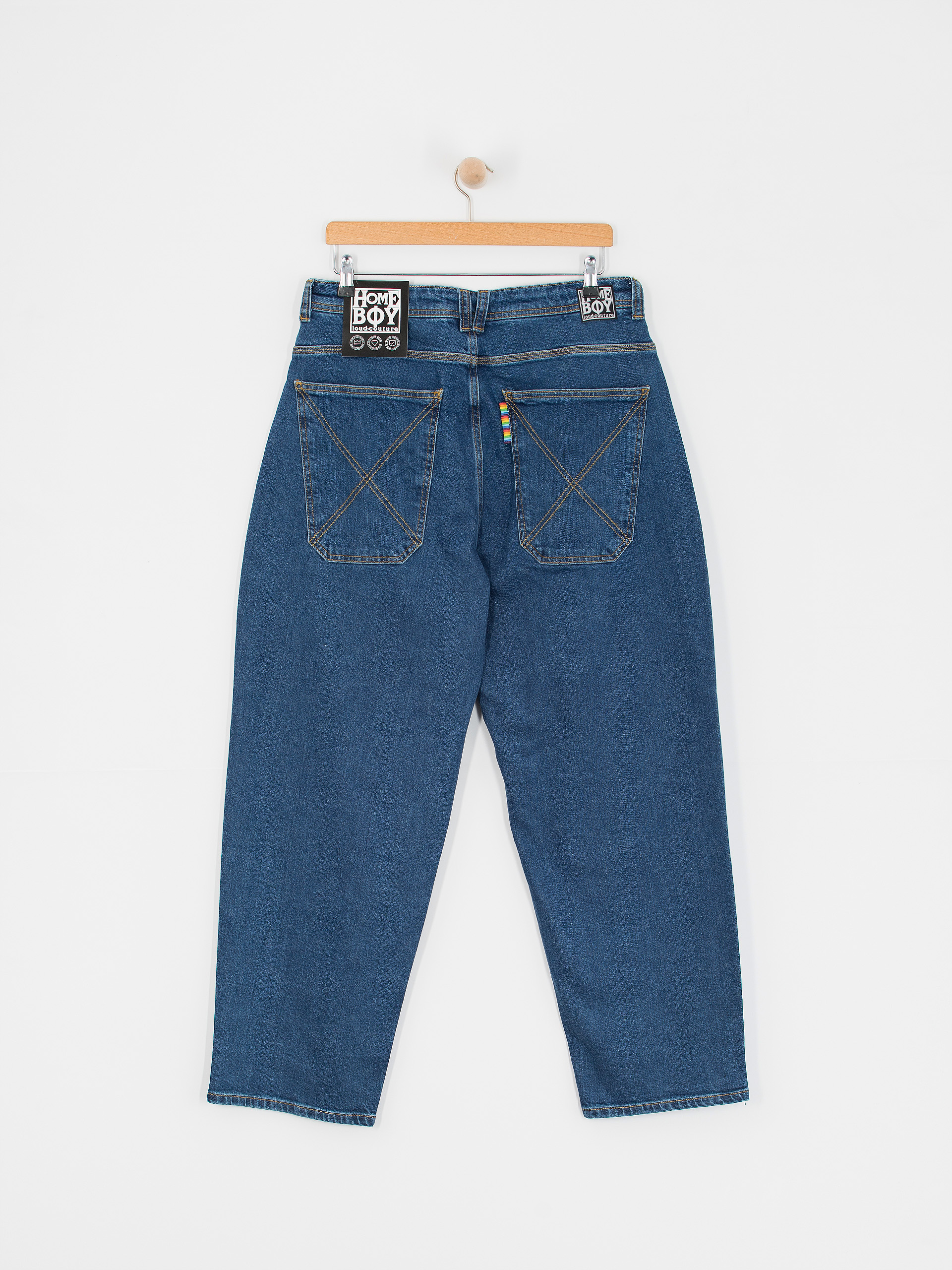 Homeboy X Tra Monster Denim Hose (washed blue)
